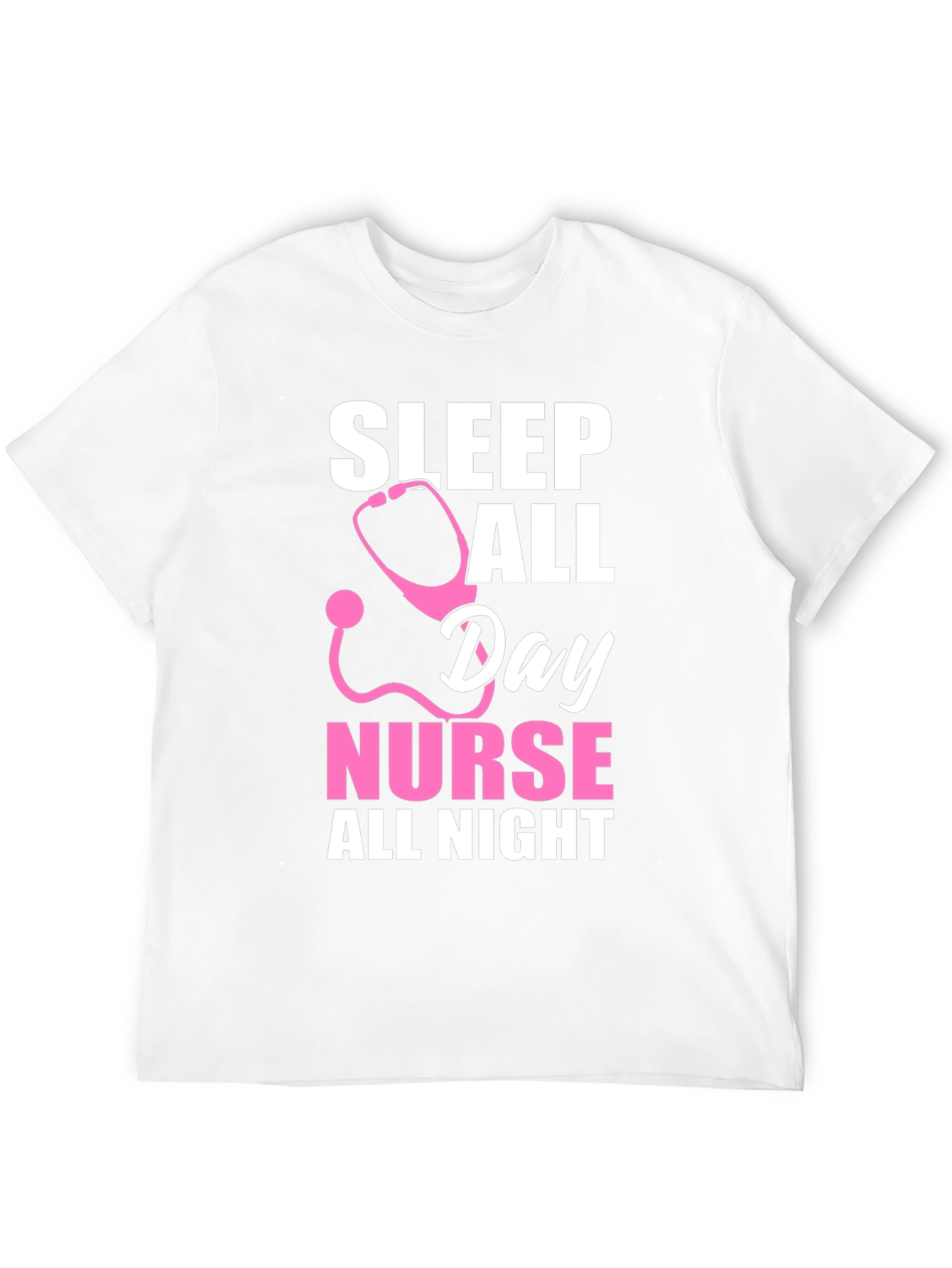 Nurse Sleep All Day T-Shirt