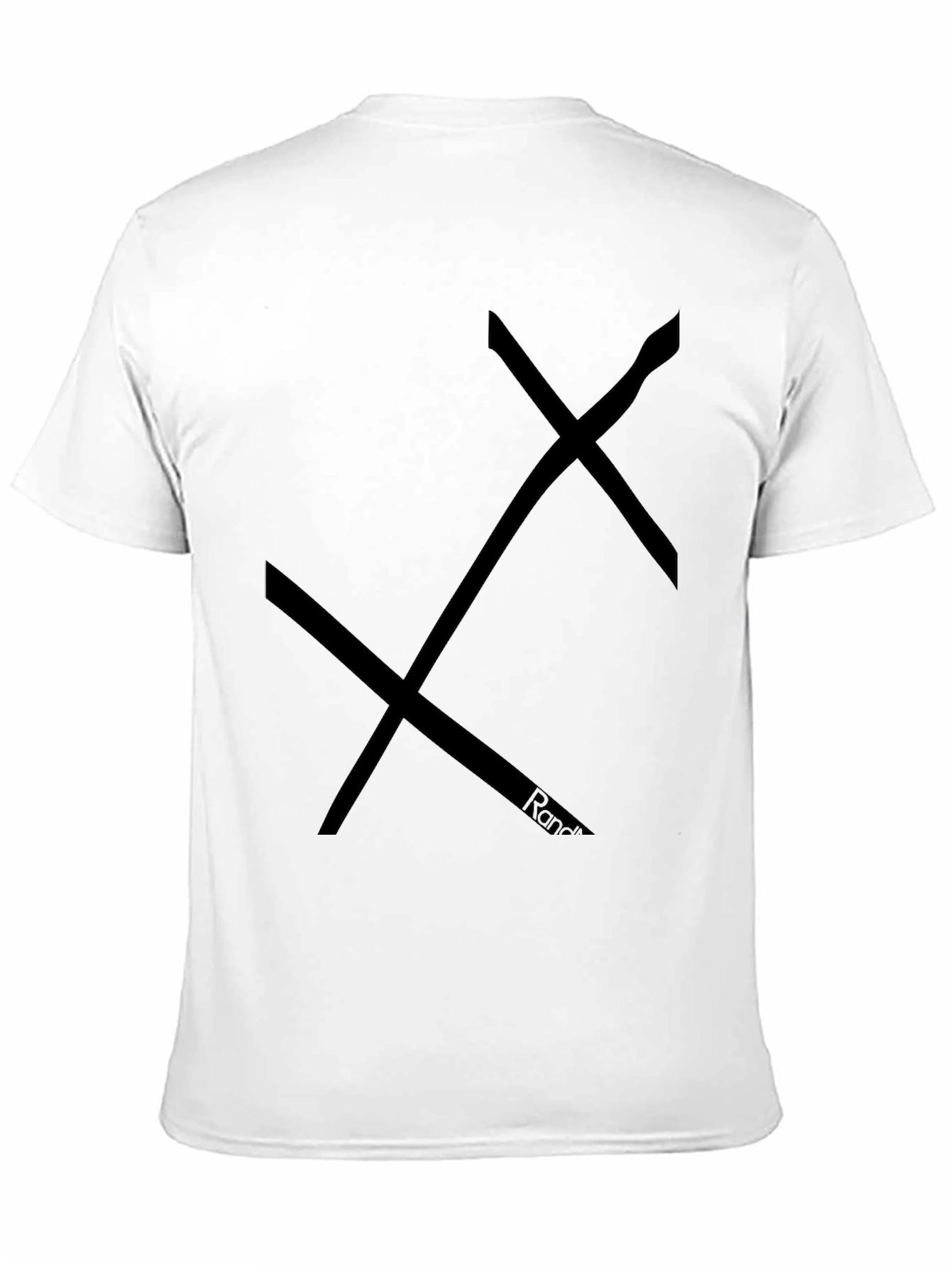 Abstract Black Graphic Tee - Unisex