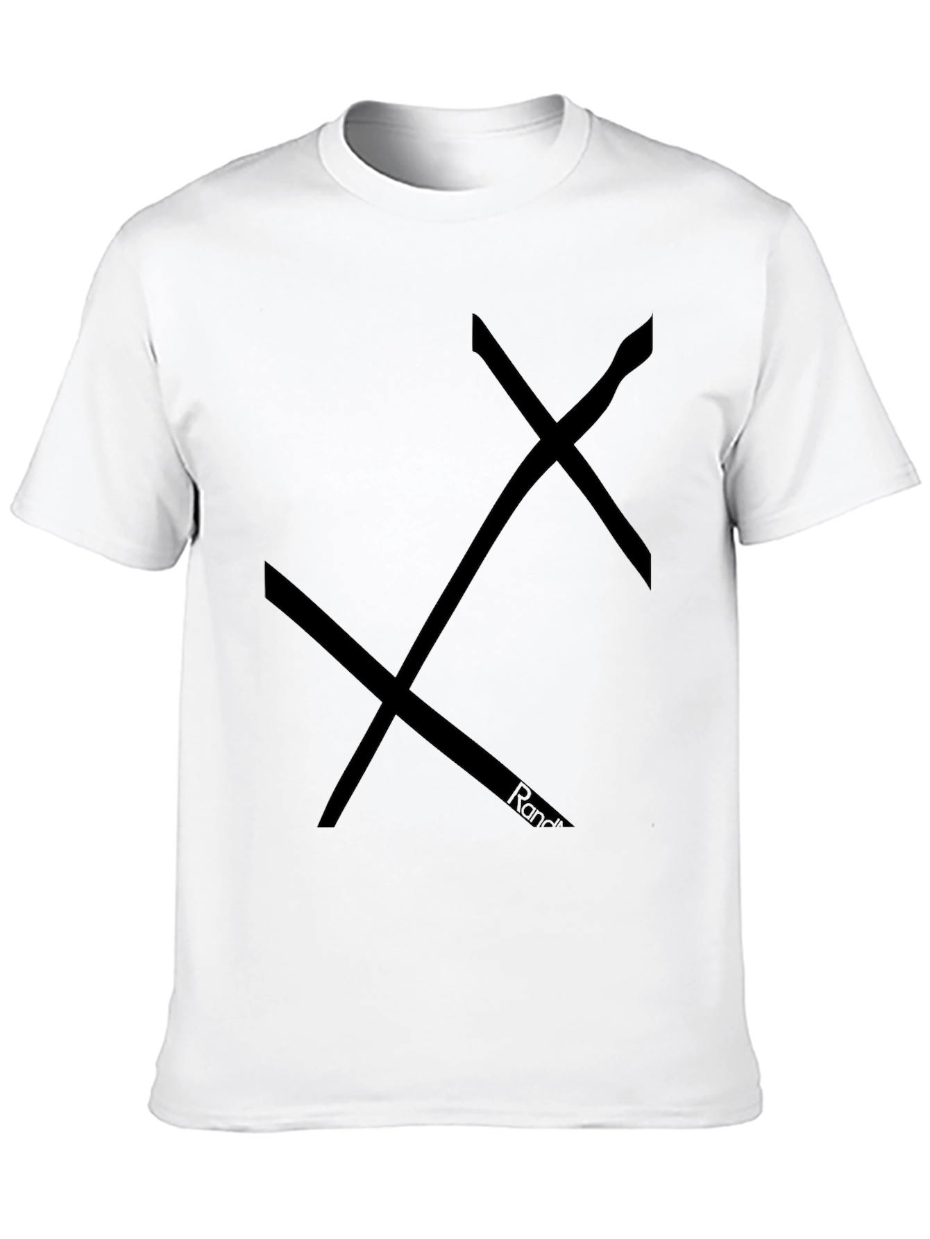 Abstract Black Graphic Tee - Unisex