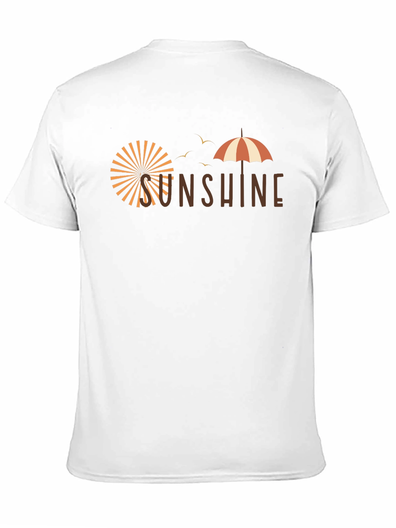 Sunshine Graphic Tee - Comfort Fit Black T-Shirt
