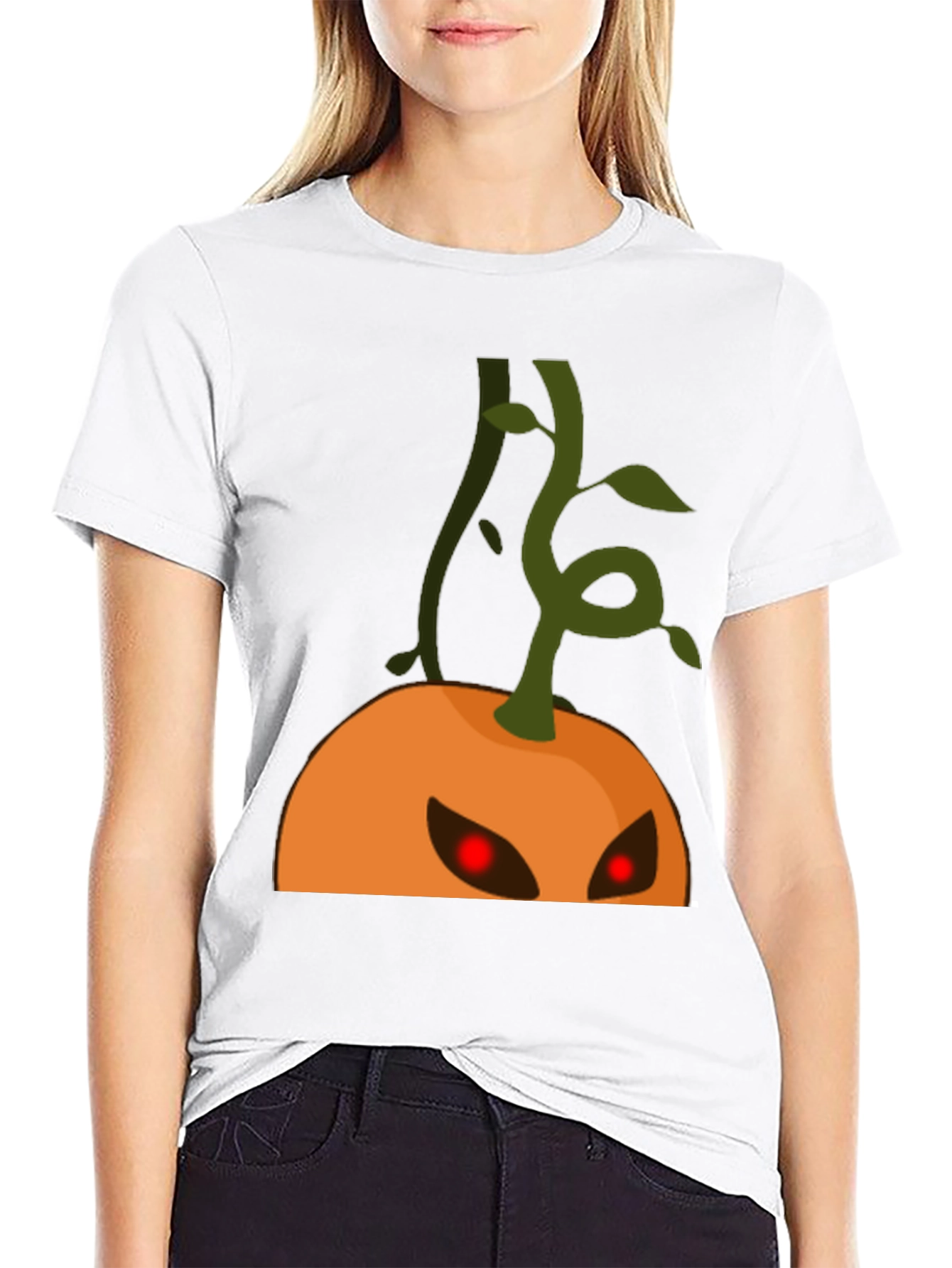Spooky Pumpkin T-Shirt - Halloween Style