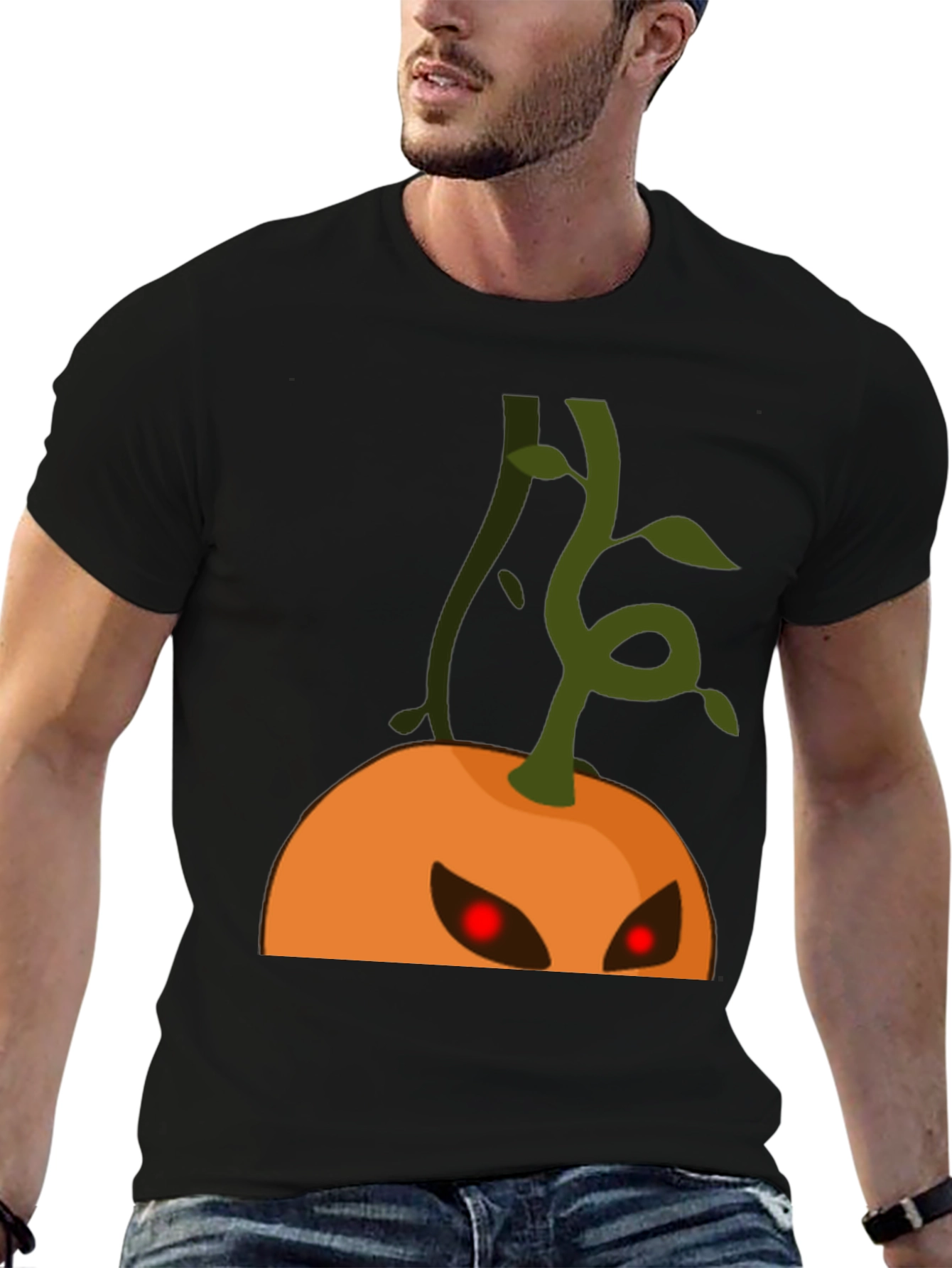 Spooky Pumpkin T-Shirt - Halloween Style