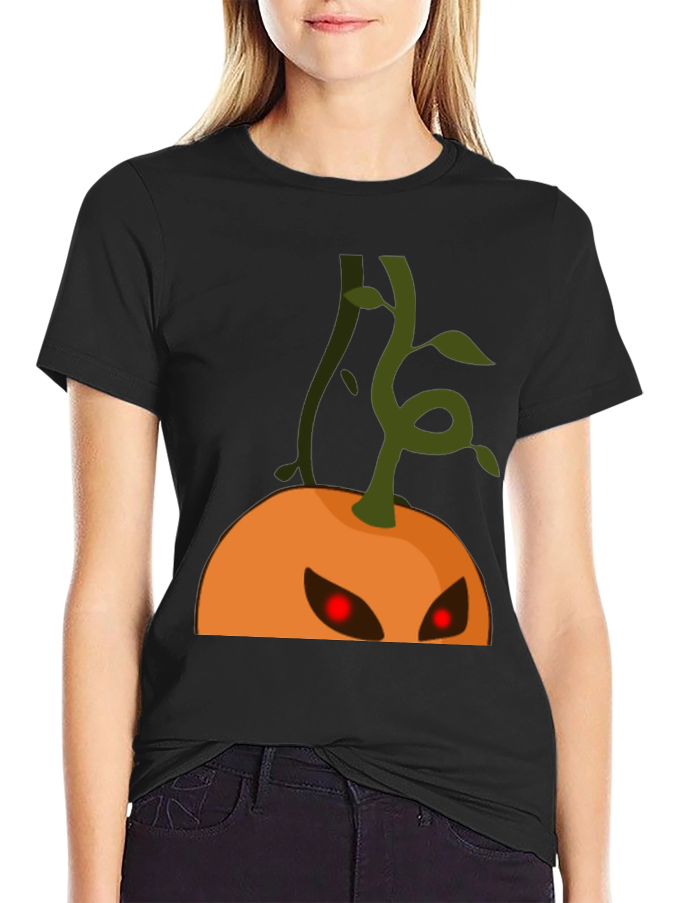Spooky Pumpkin T-Shirt - Halloween Style