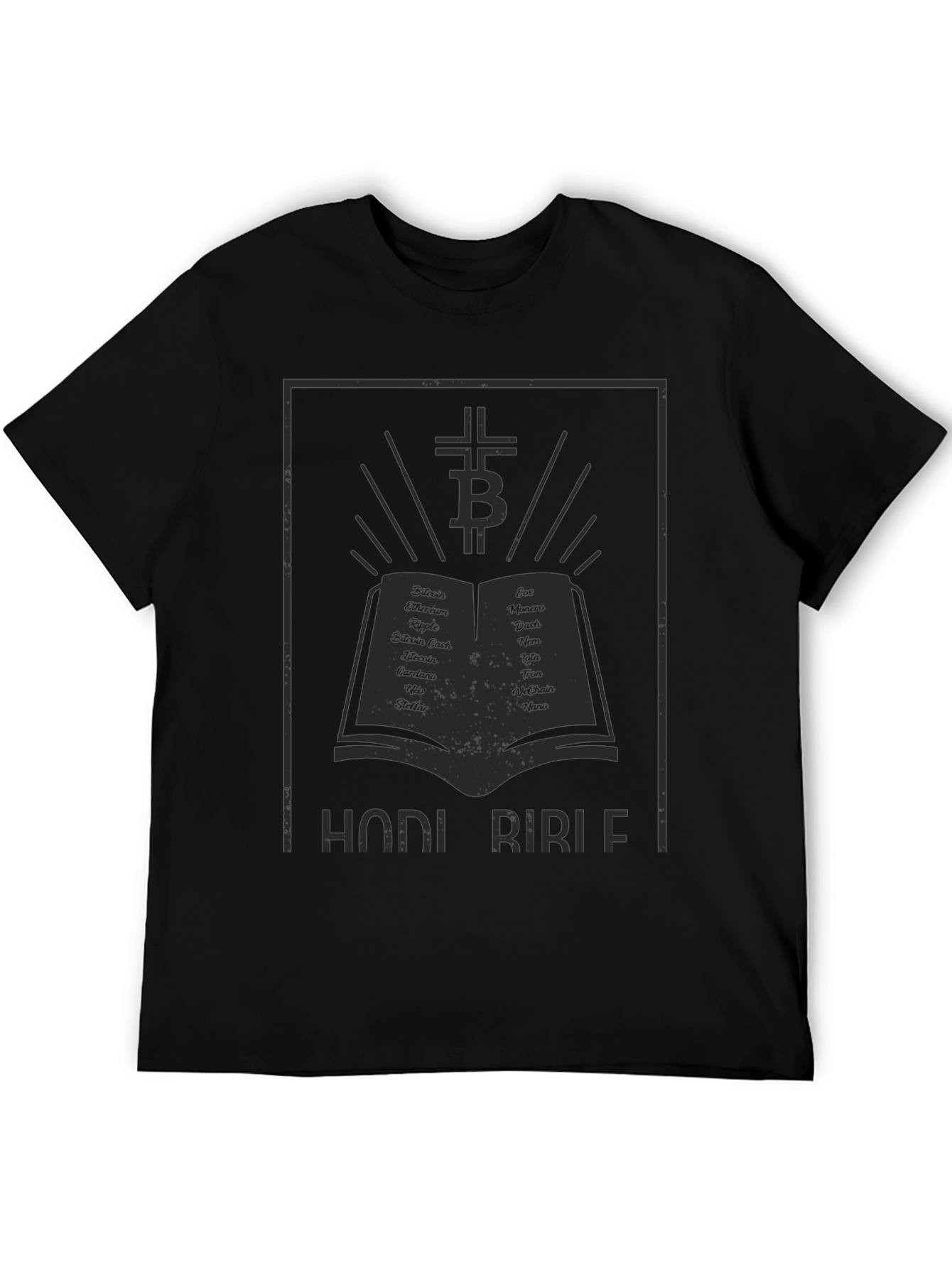 HODL Bible Black Graphic Tee
