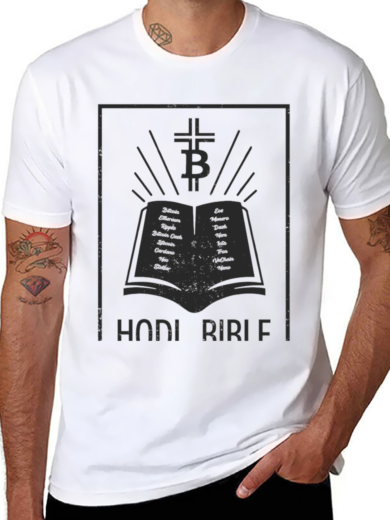 HODL Bible Black Graphic Tee