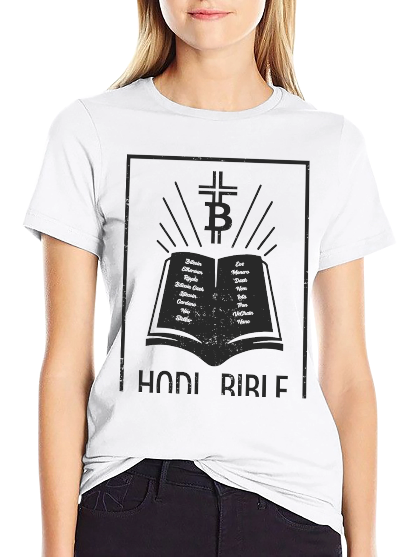 HODL Bible Black Graphic Tee