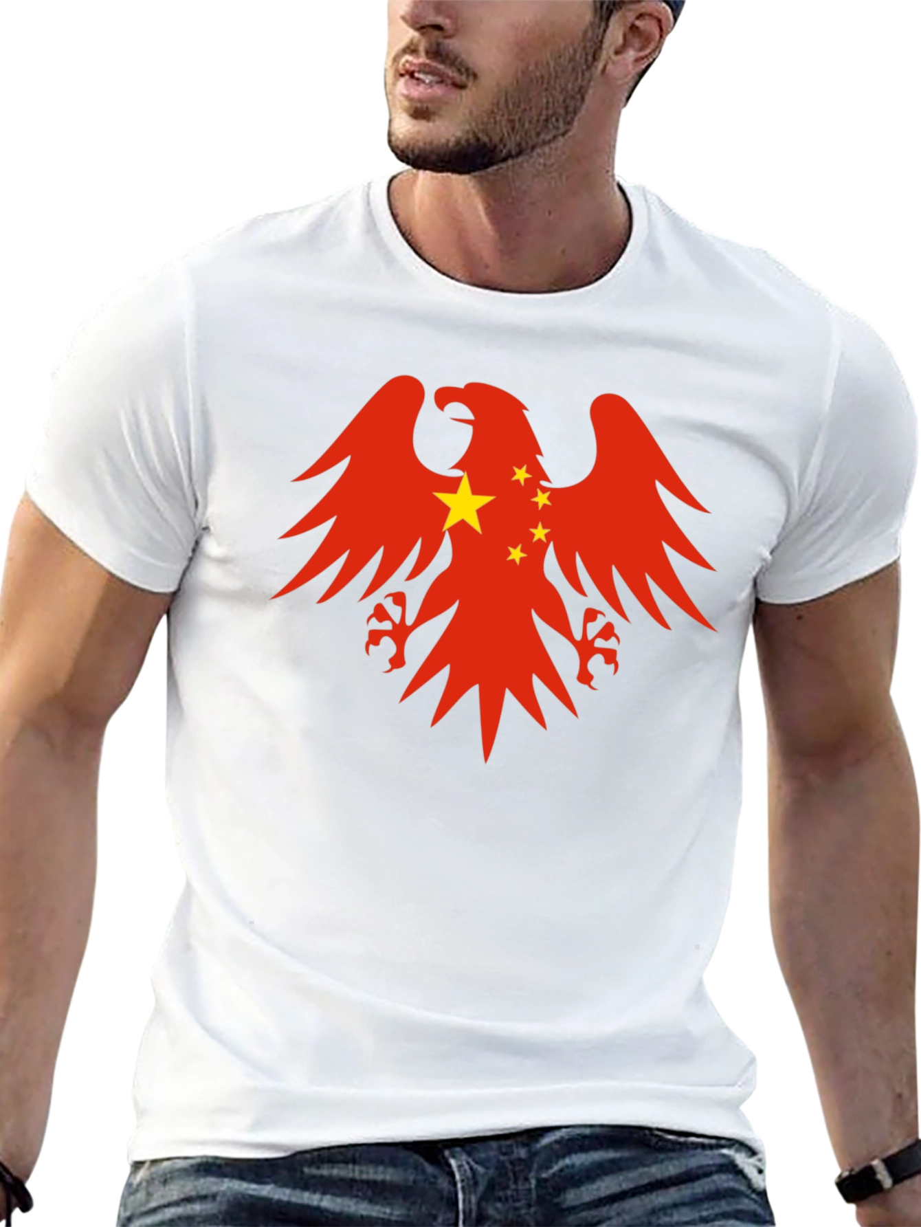Eagle China Flag T-Shirt