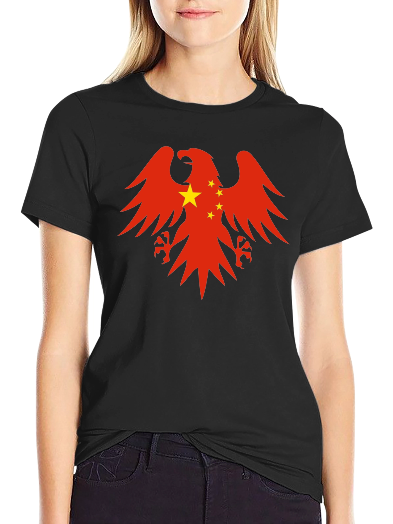 Eagle China Flag T-Shirt