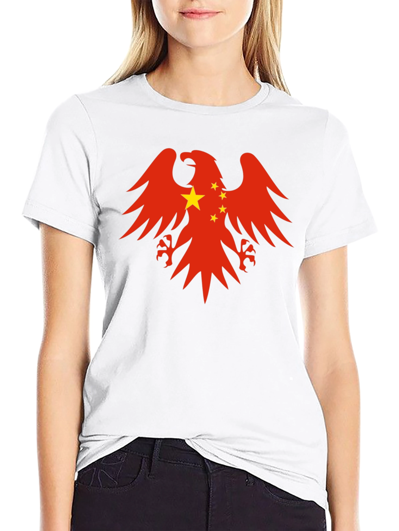 Eagle China Flag T-Shirt