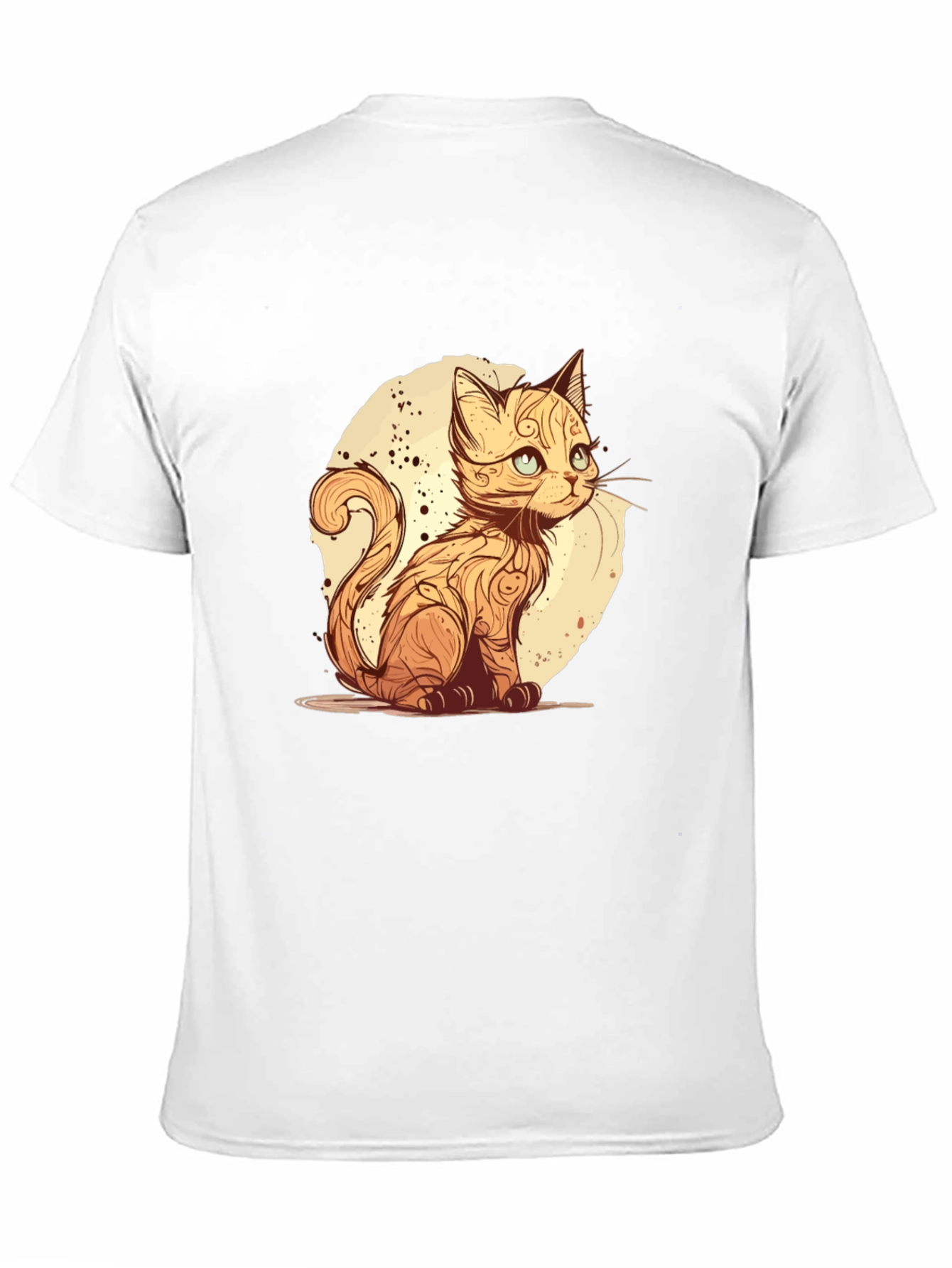 Cat Art T-Shirt - Stylish Graphic Tee