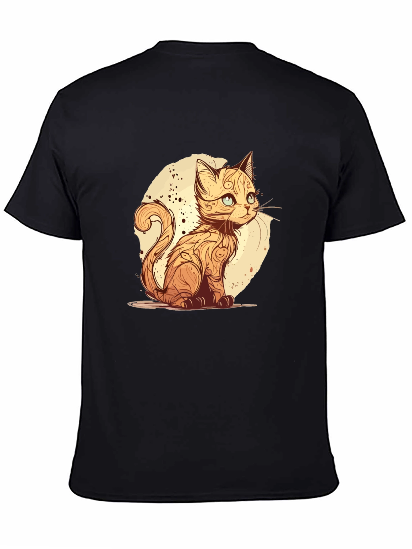 Cat Art T-Shirt - Stylish Graphic Tee