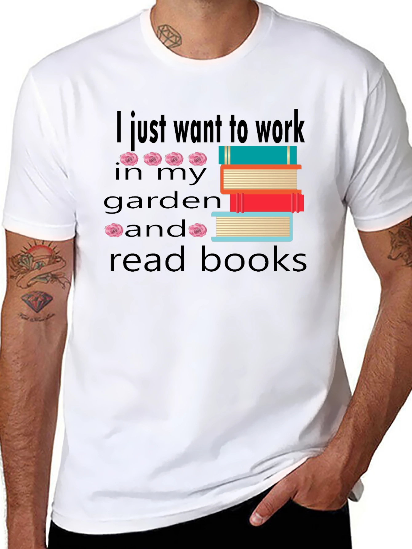 Gardening & Reading Lover T-Shirt