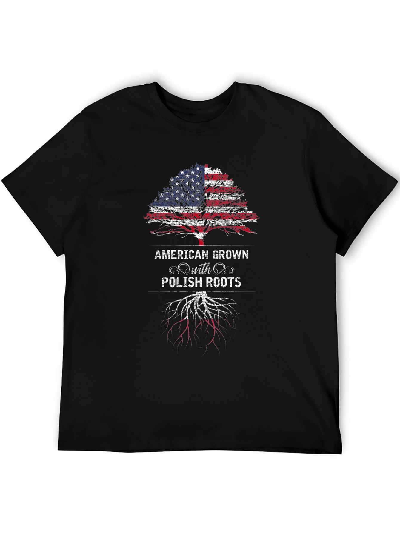 American Grown with Polish Roots T-Shirt