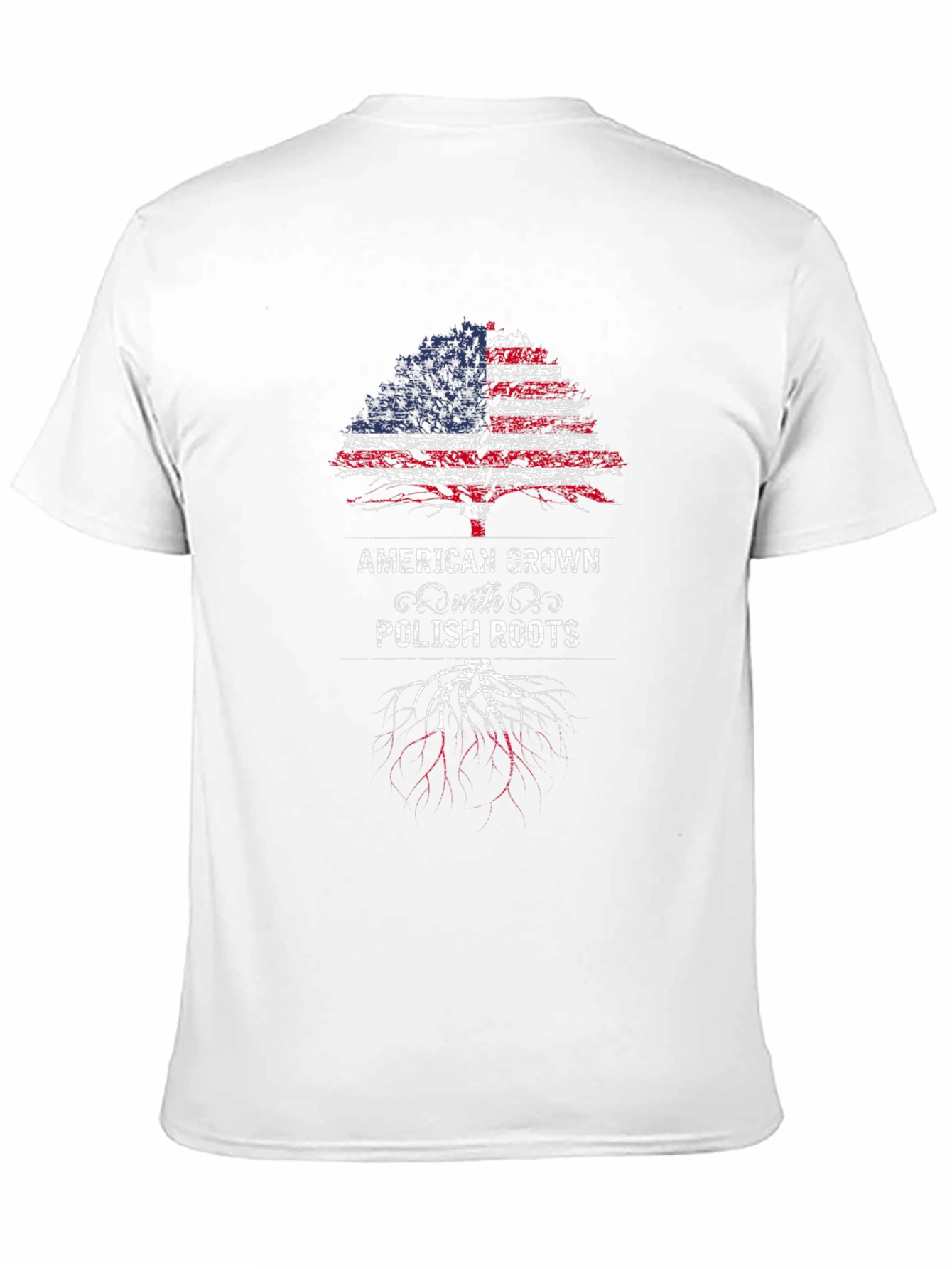American Grown with Polish Roots T-Shirt