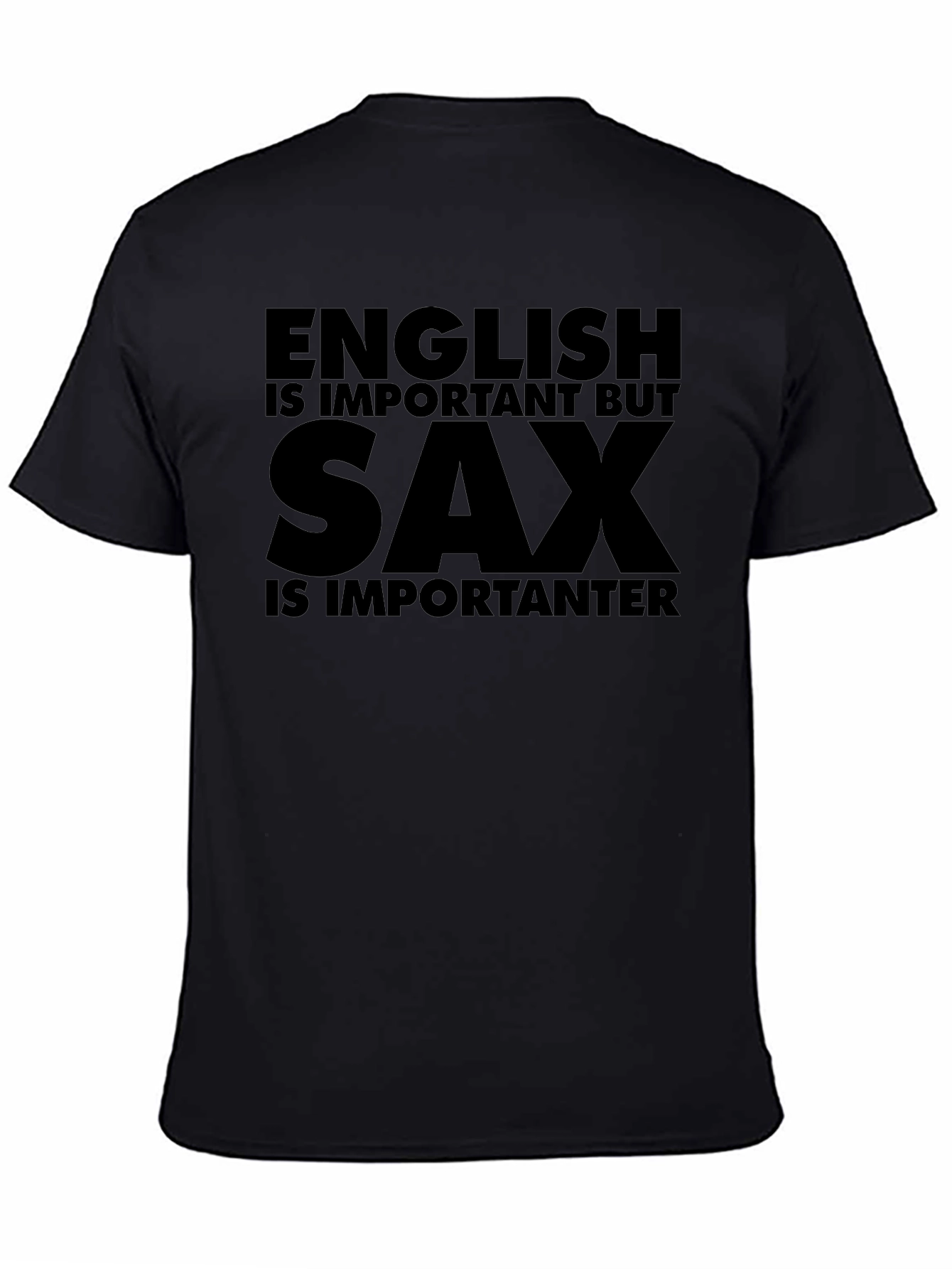 English vs Sax Funny T-Shirt