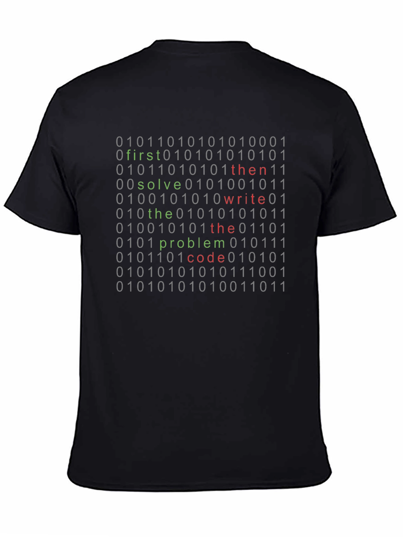 Coder Binary Code T-Shirt