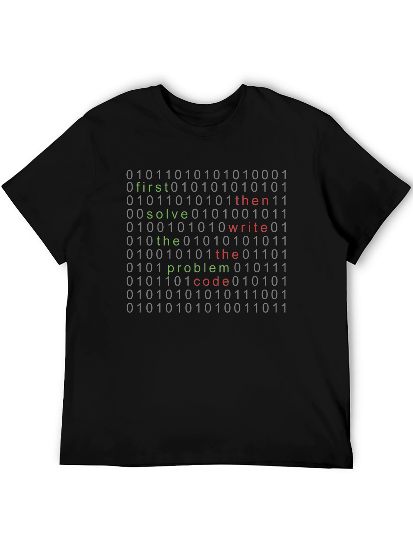 Coder Binary Code T-Shirt