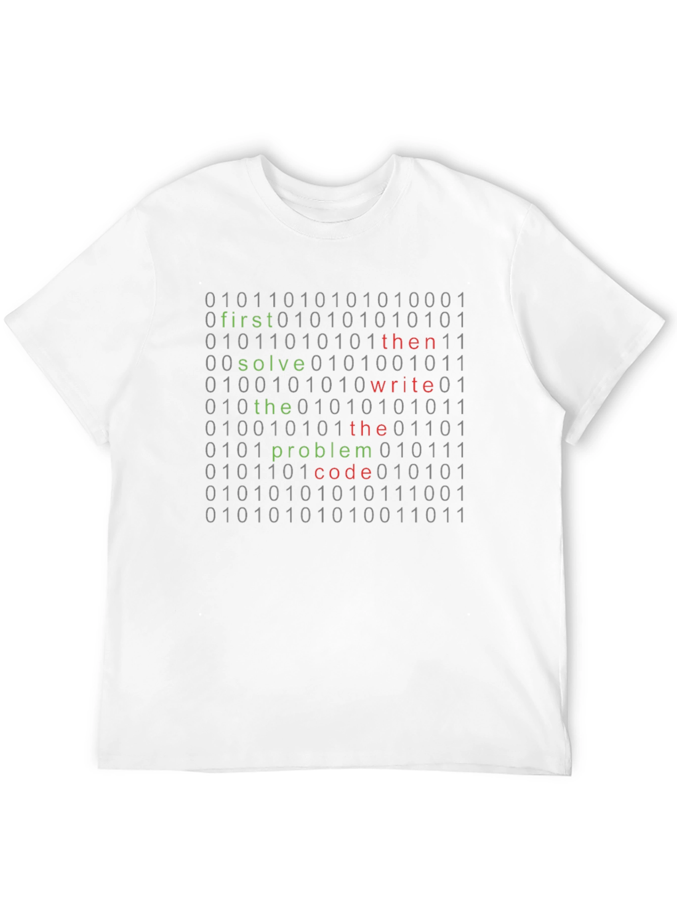 Coder Binary Code T-Shirt