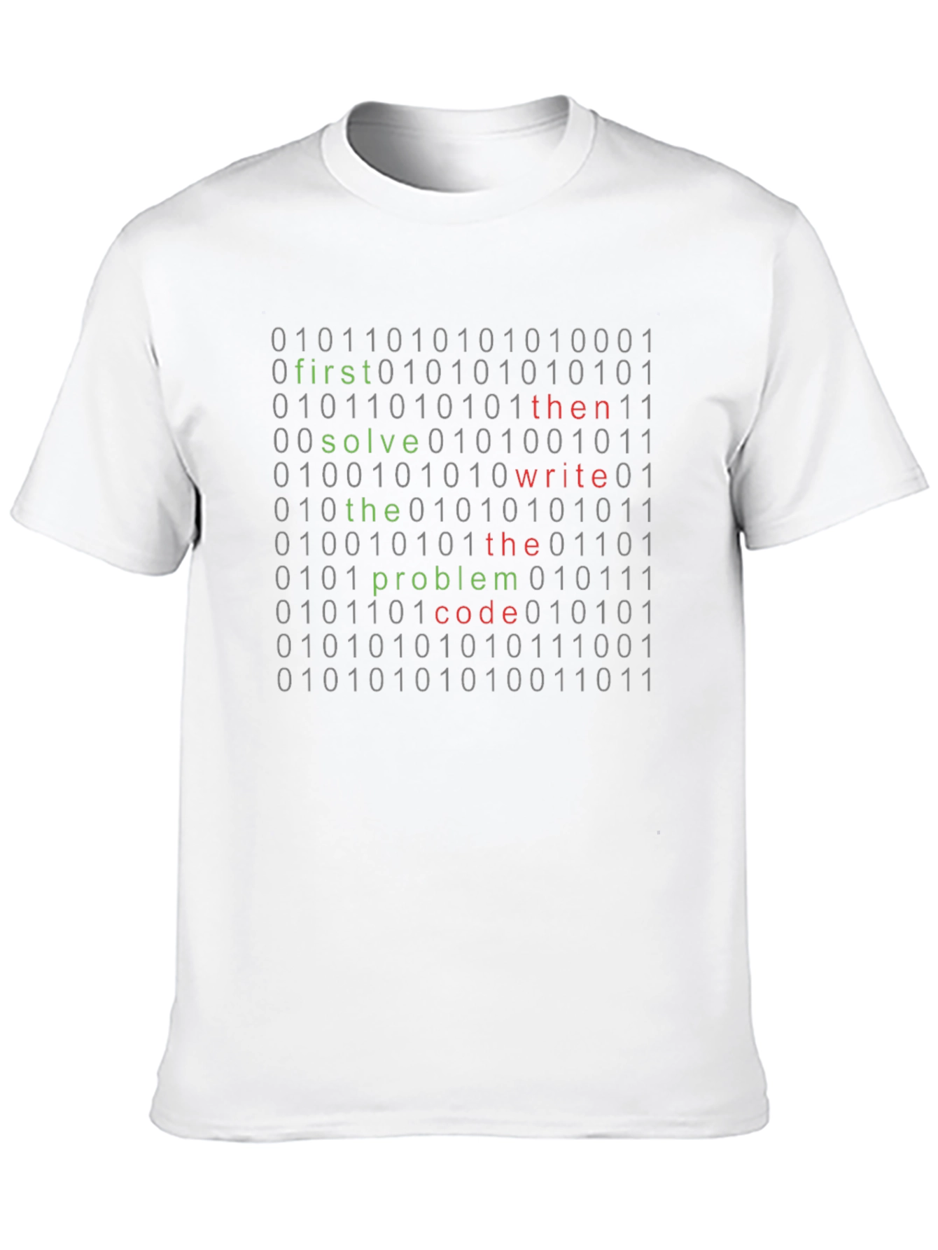 Coder Binary Code T-Shirt