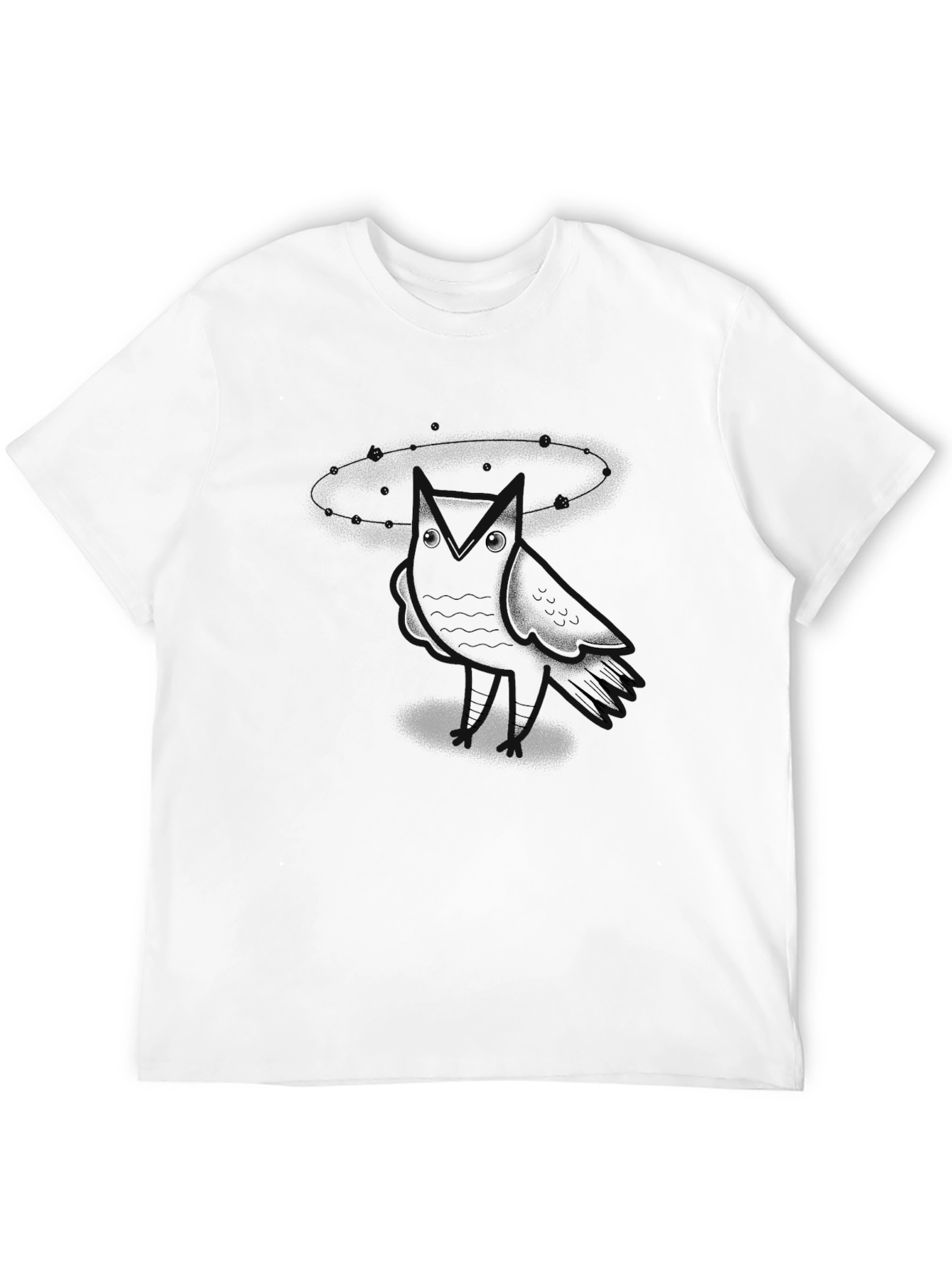 Mystic Owl Graphic Tee - Mens Black T-Shirt