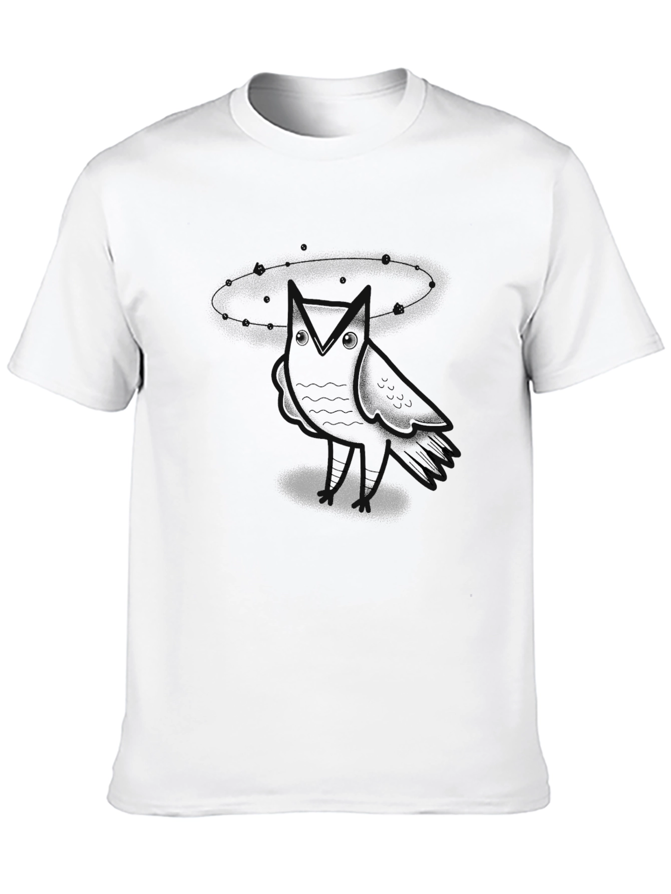 Mystic Owl Graphic Tee - Mens Black T-Shirt