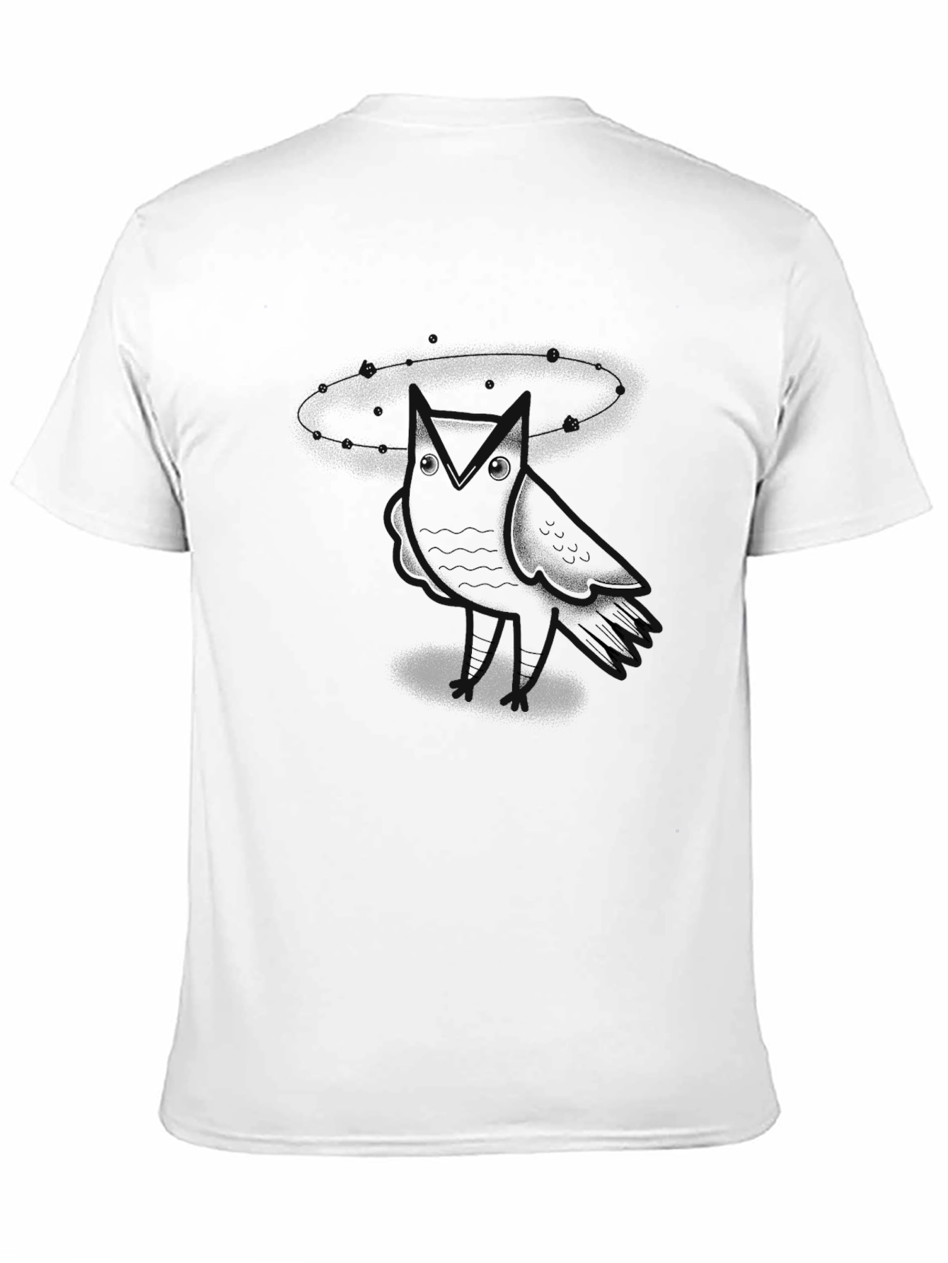 Mystic Owl Graphic Tee - Mens Black T-Shirt