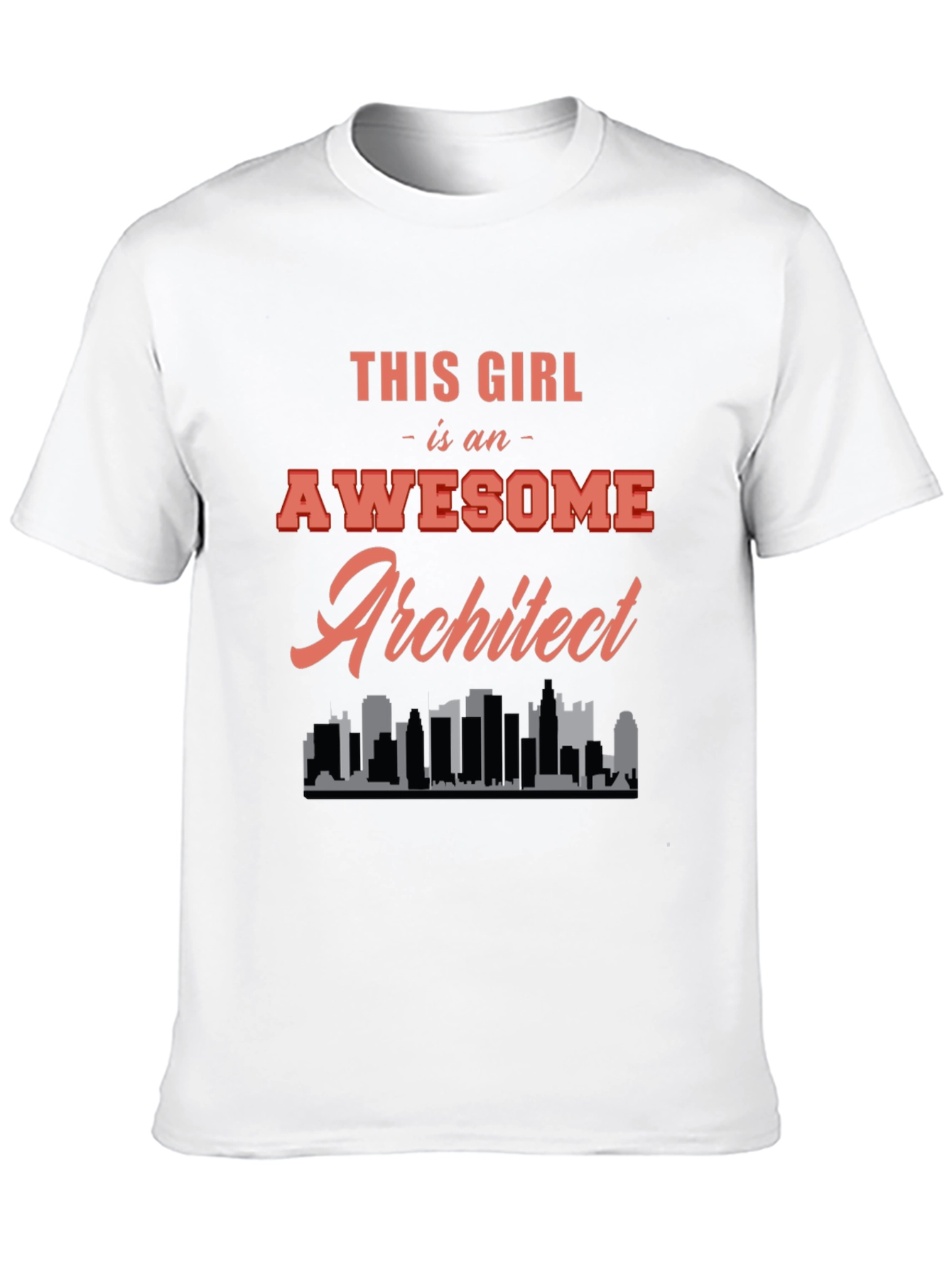 Awesome Architect Graphic Tee - Black Cotton T-Shirt