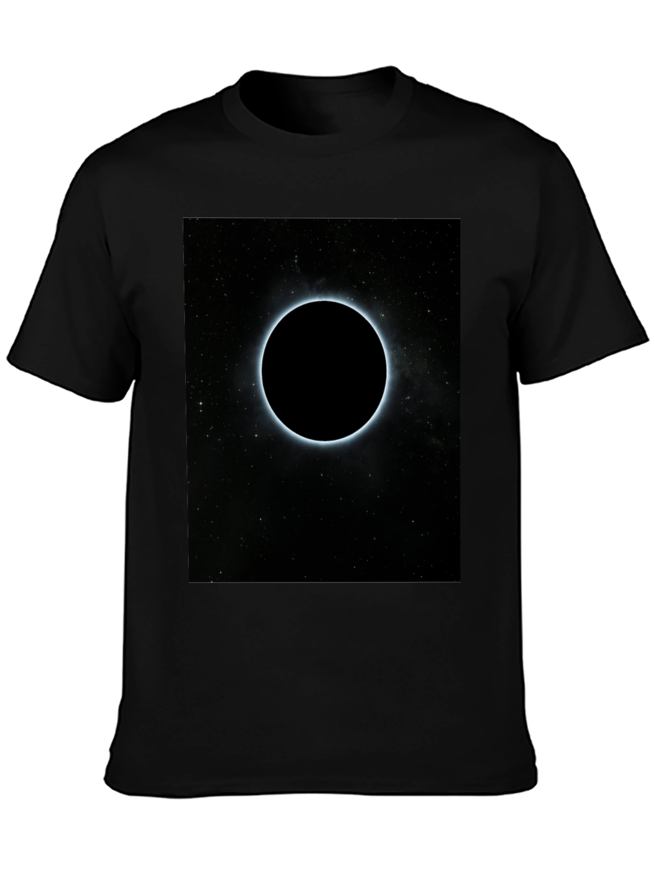 Total Solar Eclipse Graphic Black T-Shirt
