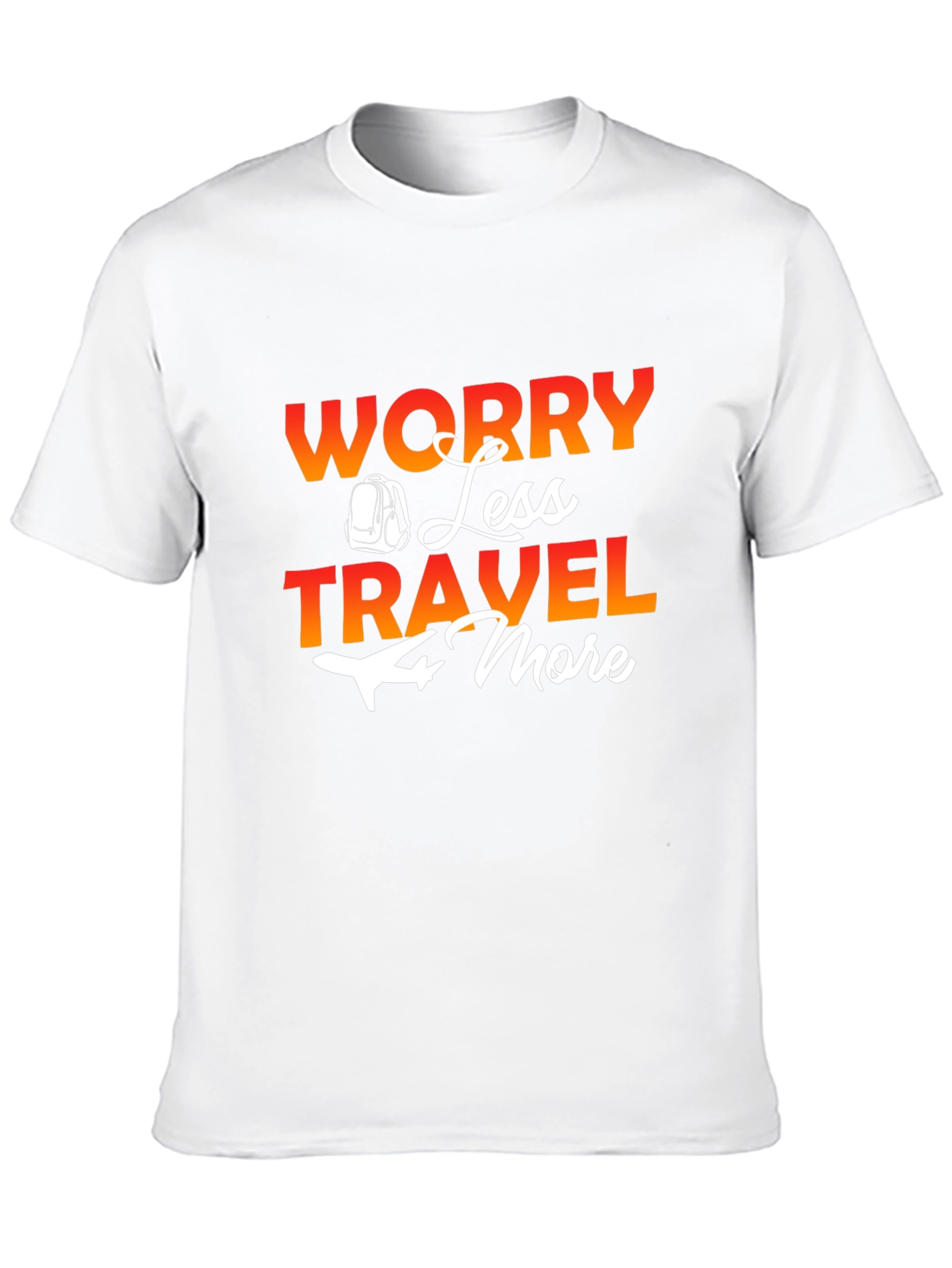 Worry Less Travel More Graphic Tee