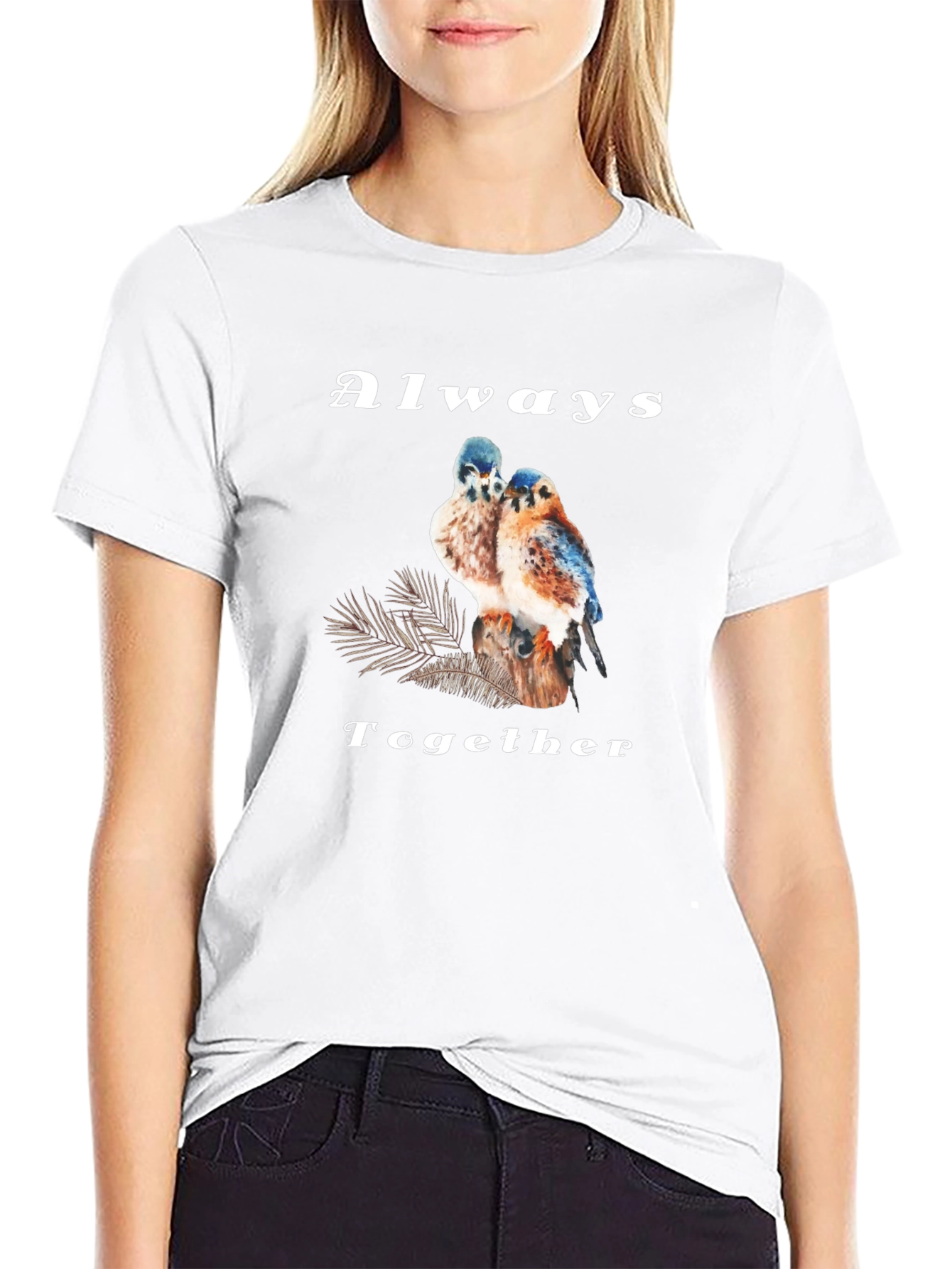 Always Together Bird Graphic Tee