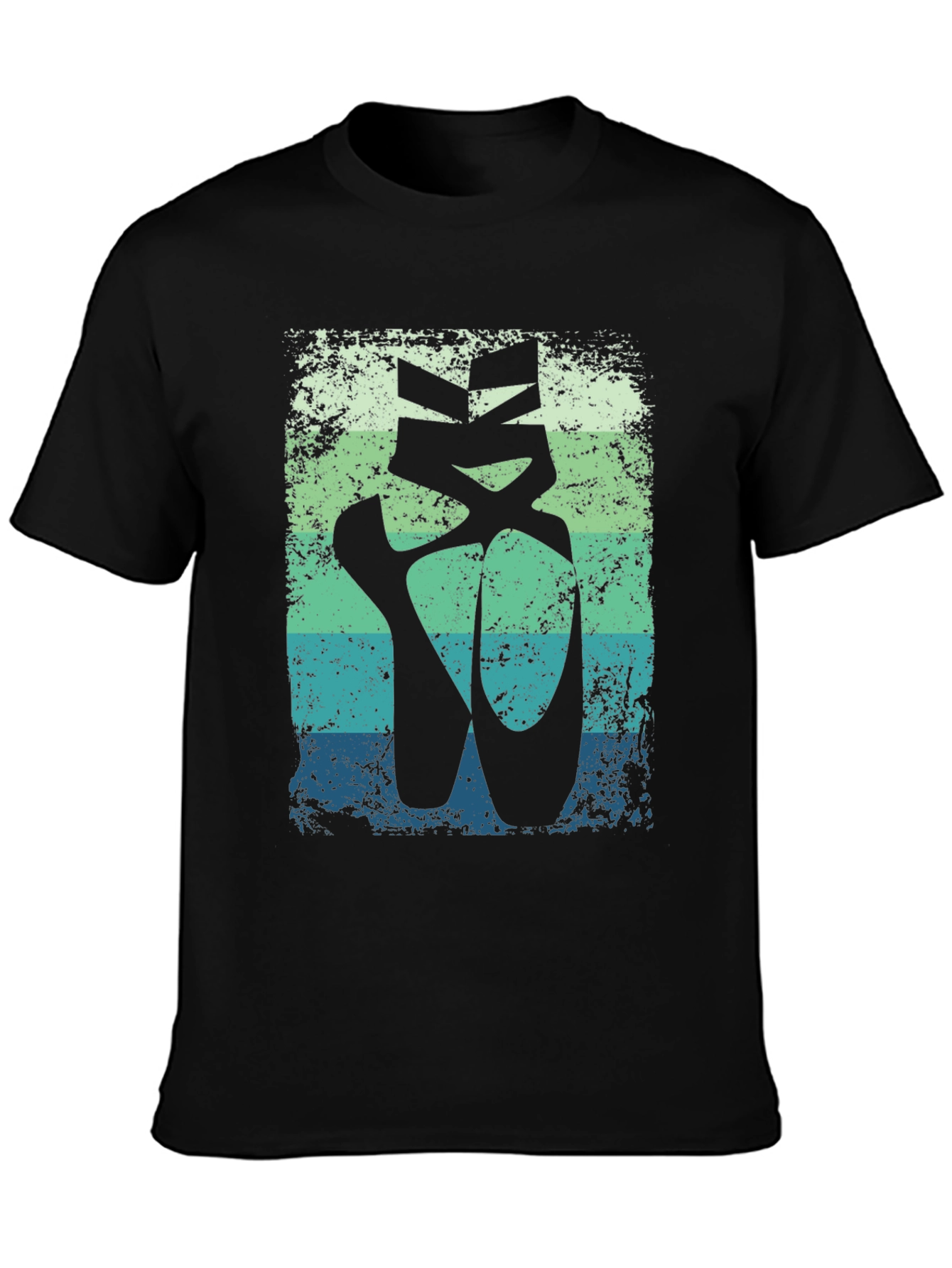 Ballet Shoe Graphic Tee - Soft Cotton Comfort
