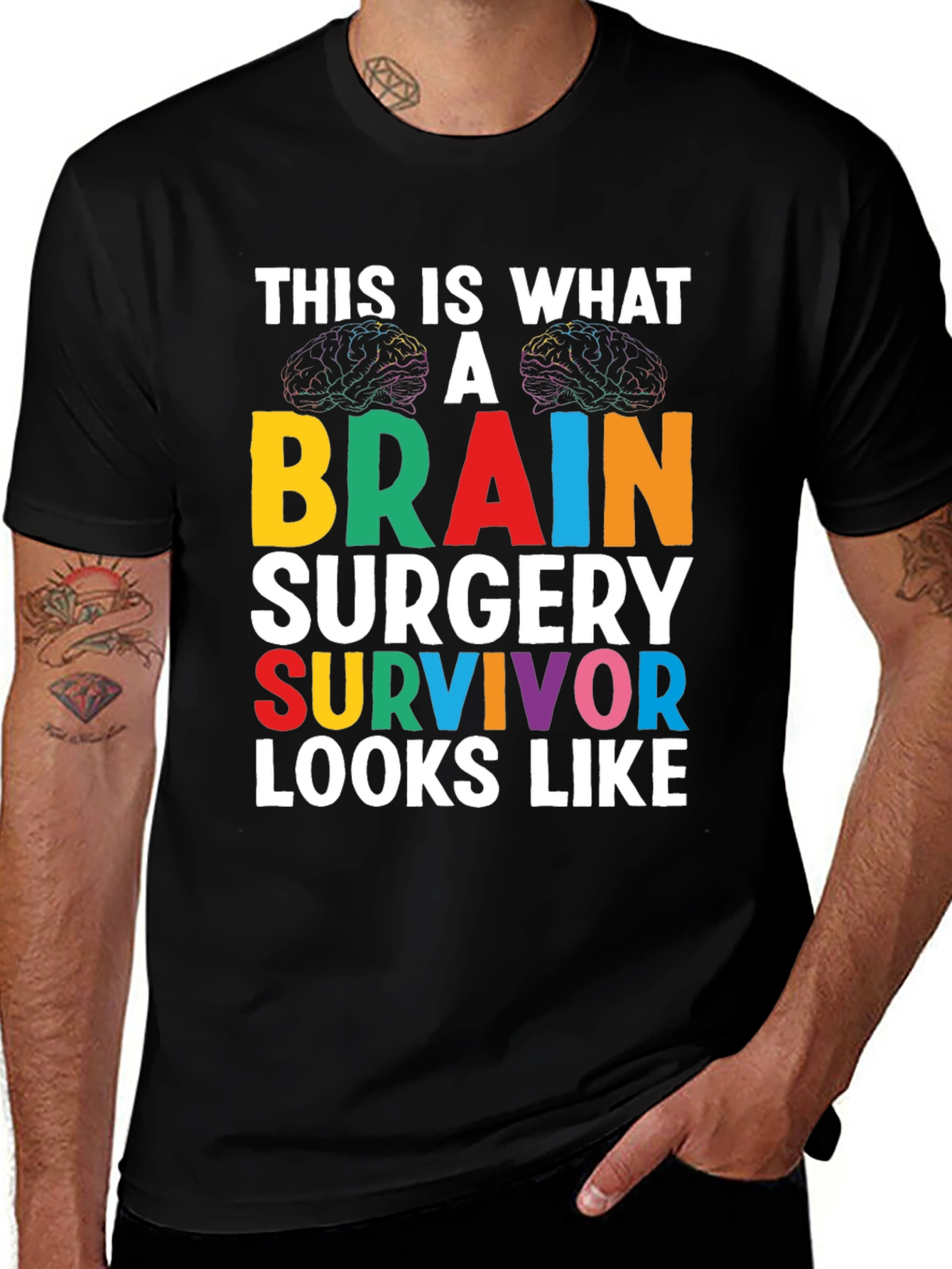 Brain Surgery Survivor Graphic Tee