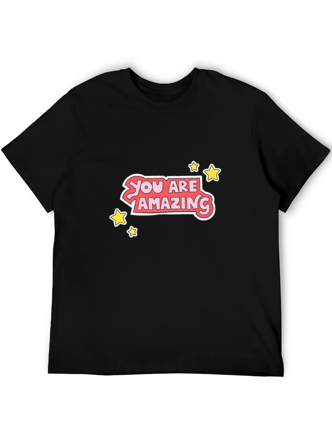 You are Amazing Graphic T-Shirt - Black