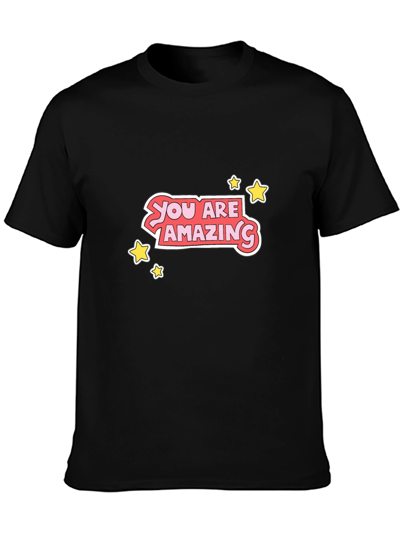 You are Amazing Graphic T-Shirt - Black