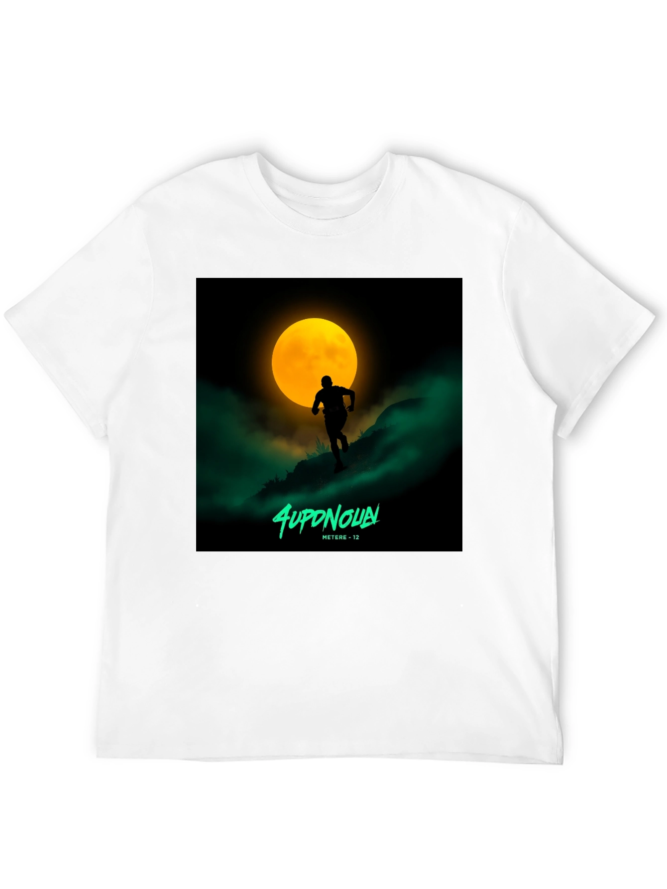 Moon Runner Graphic Tee - Night Run T-Shirt