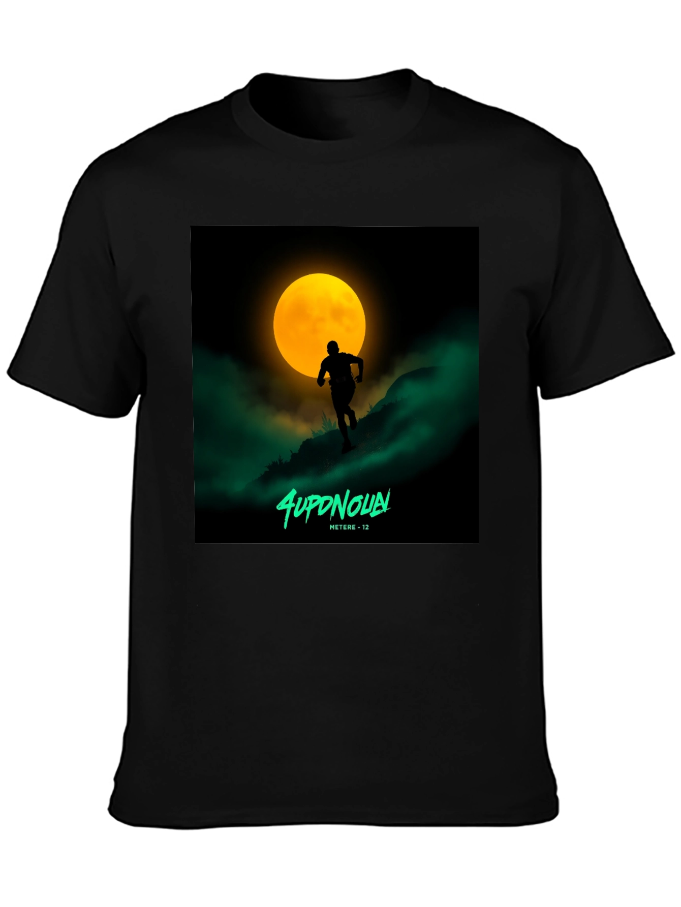 Moon Runner Graphic Tee - Night Run T-Shirt