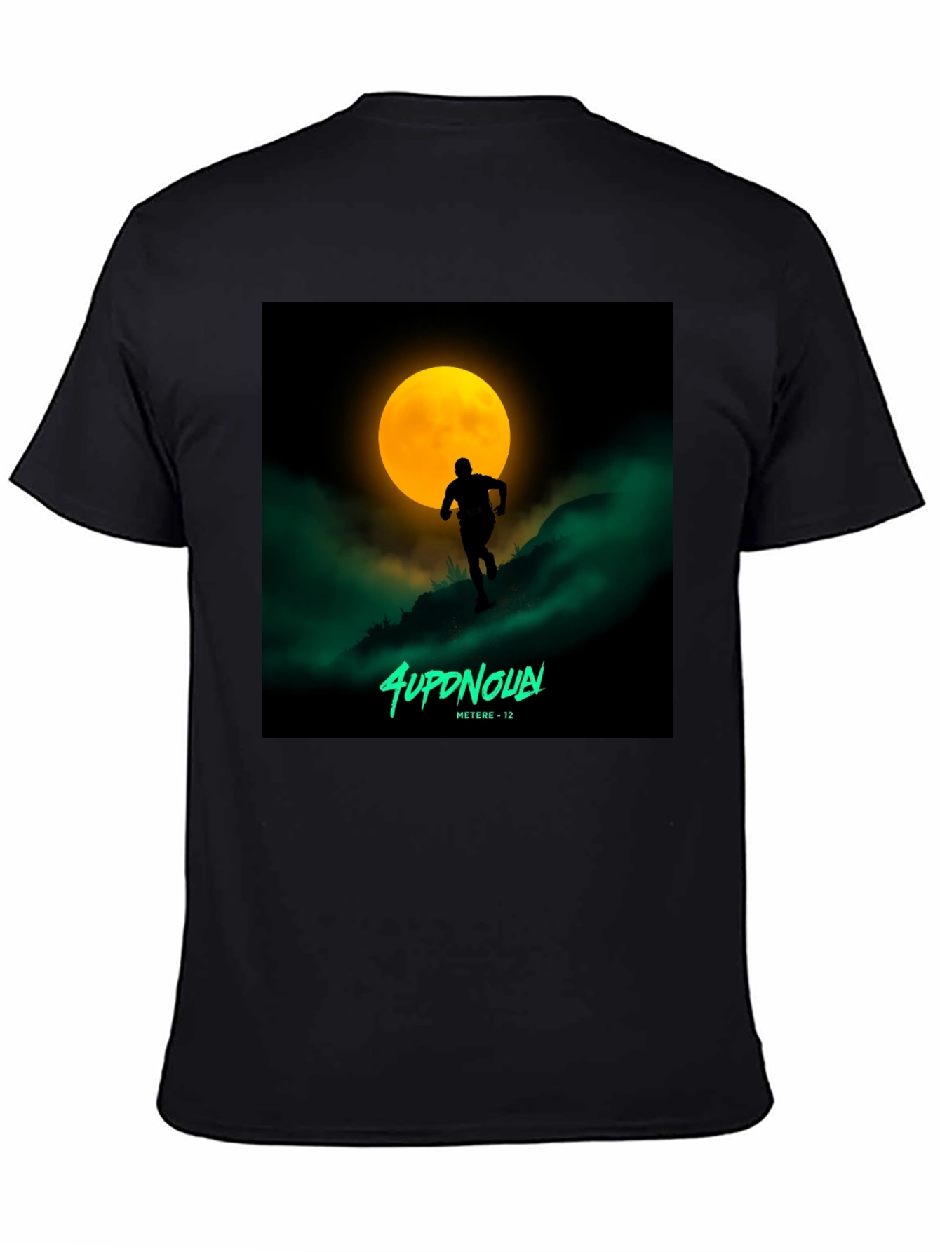 Moon Runner Graphic Tee - Night Run T-Shirt