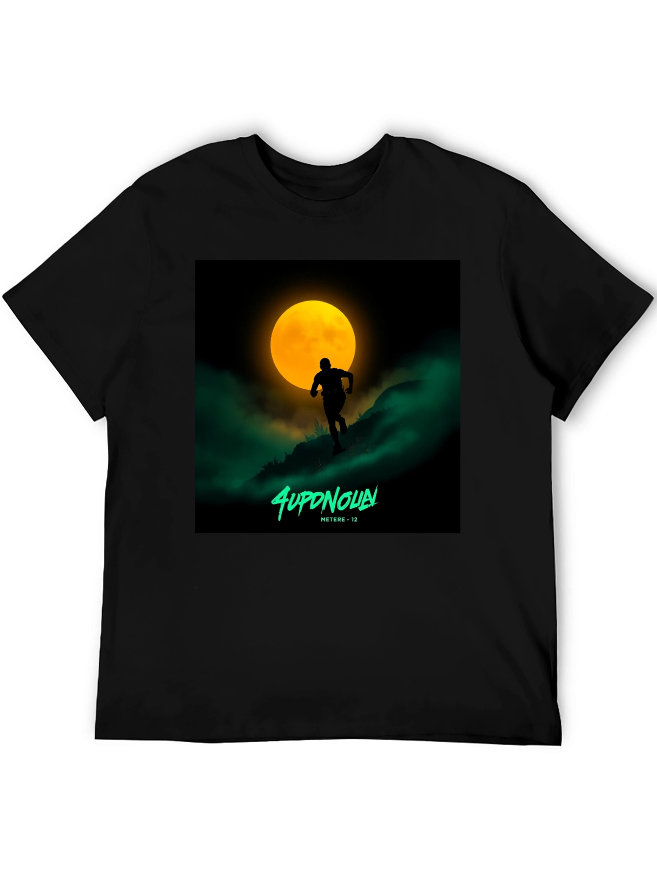 Moon Runner Graphic Tee - Night Run T-Shirt