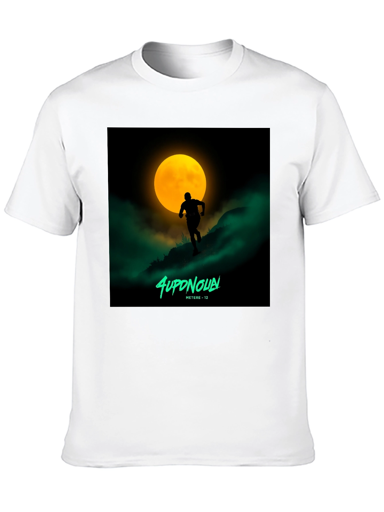 Moon Runner Graphic Tee - Night Run T-Shirt