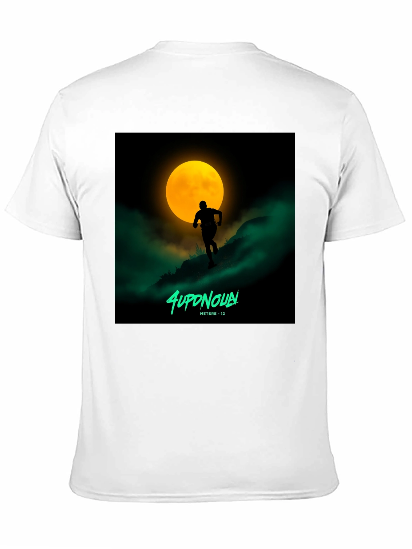 Moon Runner Graphic Tee - Night Run T-Shirt