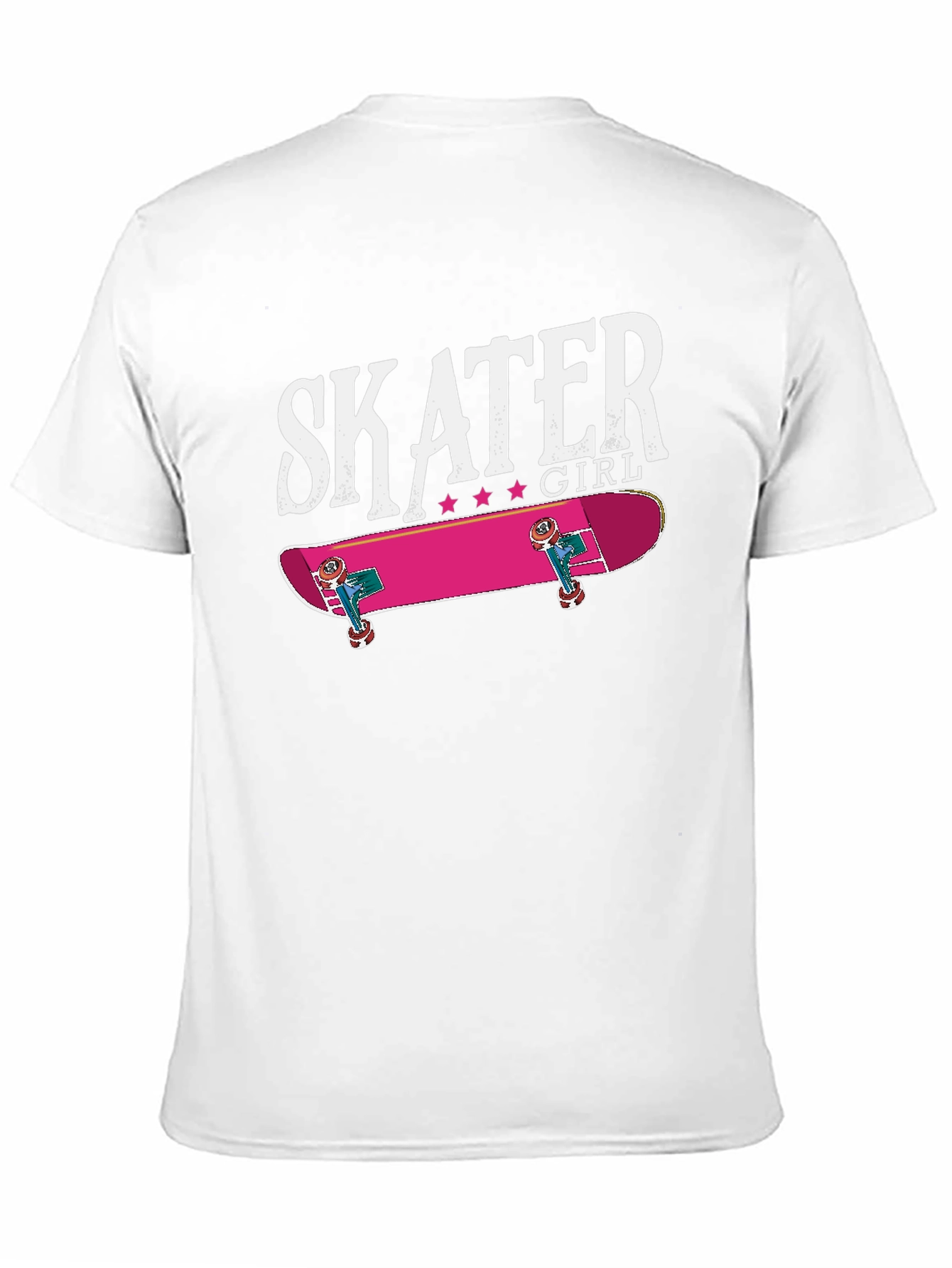 Skater Girl Graphic Tee - Cool Skateboard T-Shirt
