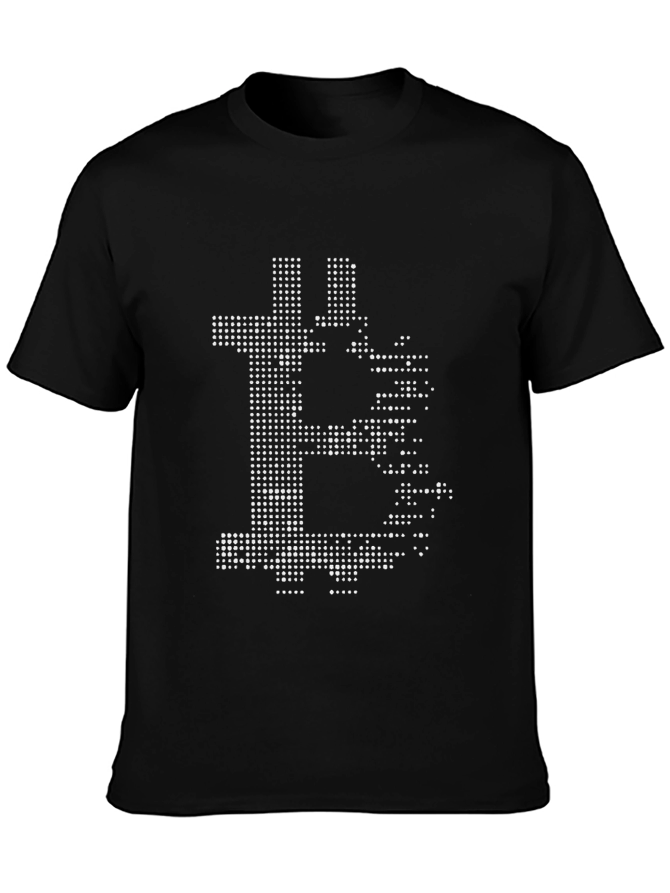 Bitcoin Pixel Art T-Shirt - Crypto Currency Tee