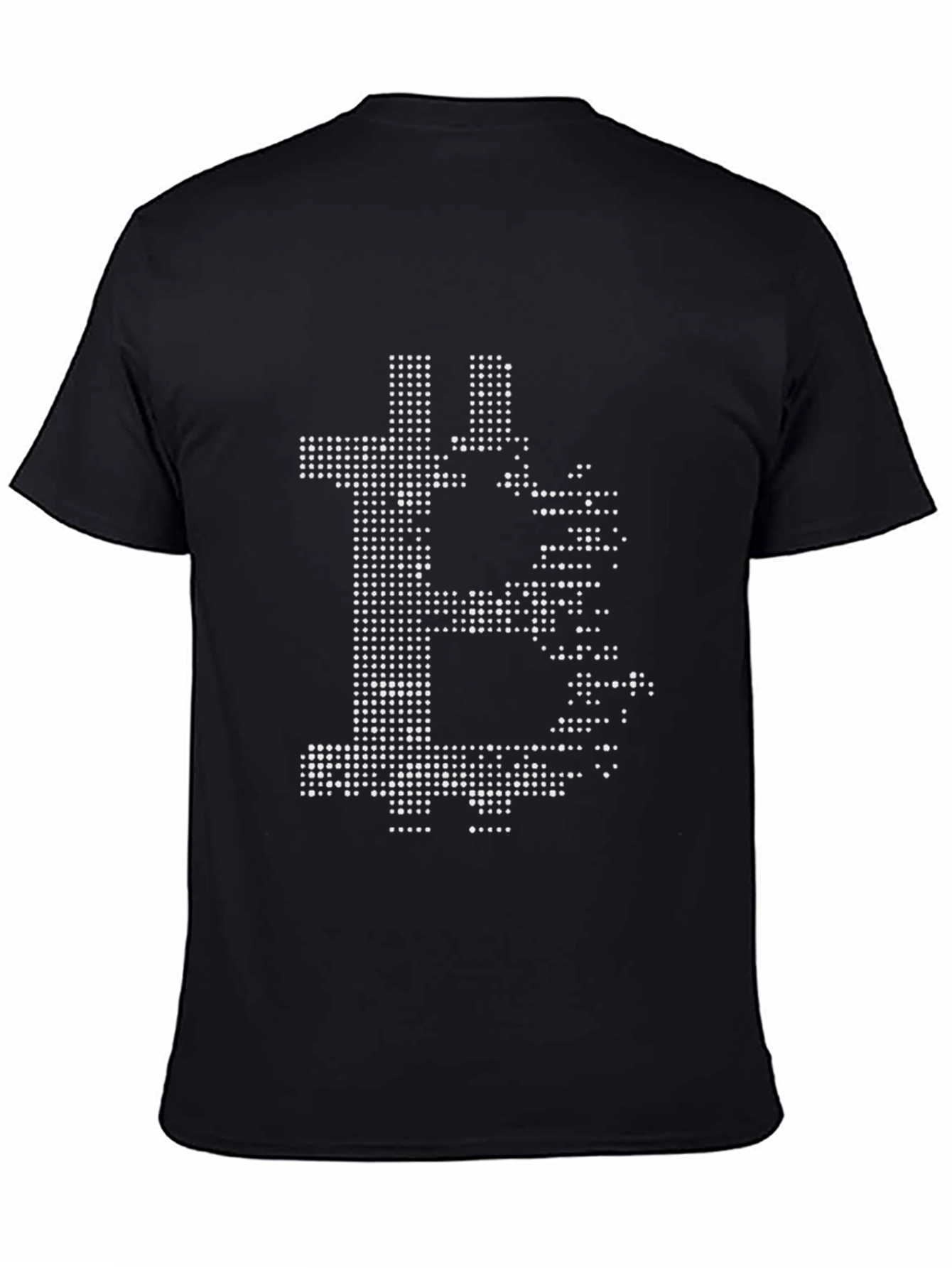 Bitcoin Pixel Art T-Shirt - Crypto Currency Tee
