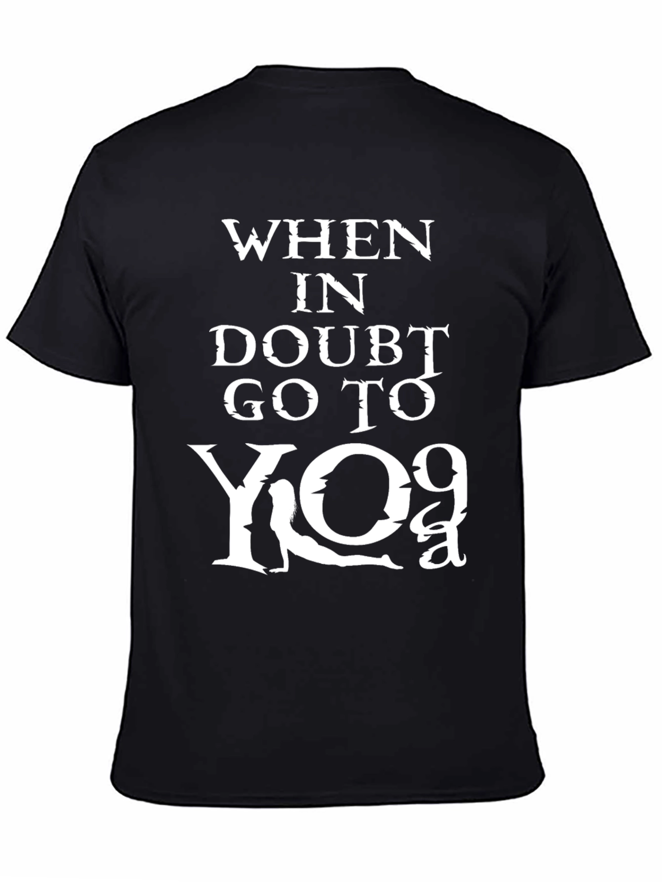 When in Doubt Go to Yoga Graphic Tee