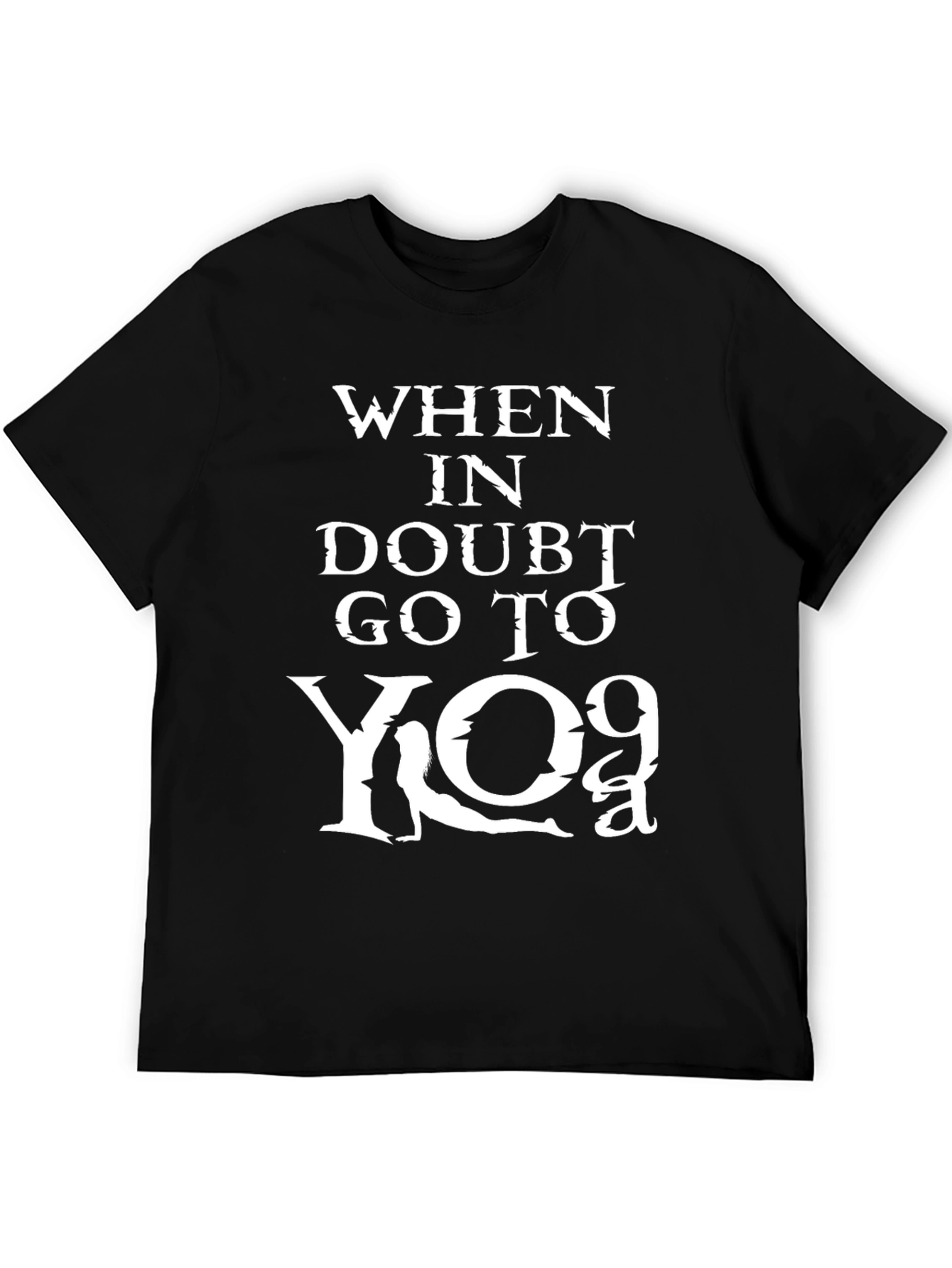 When in Doubt Go to Yoga Graphic Tee