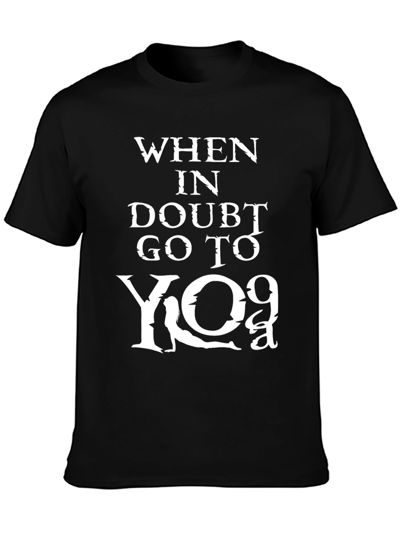 When in Doubt Go to Yoga Graphic Tee
