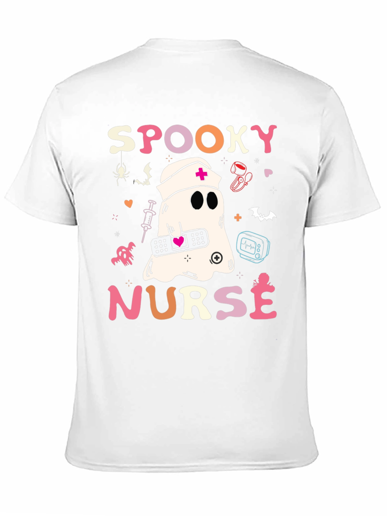 Spooky Nurse Halloween T-Shirt