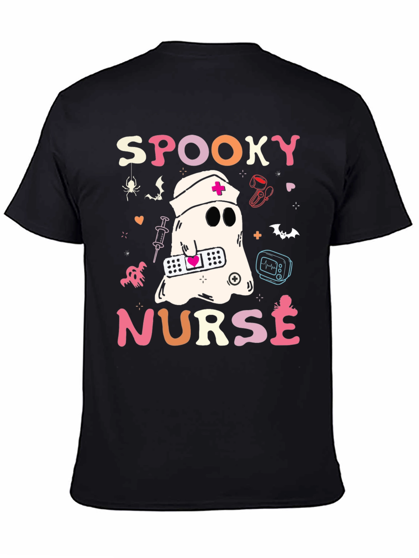 Spooky Nurse Halloween T-Shirt