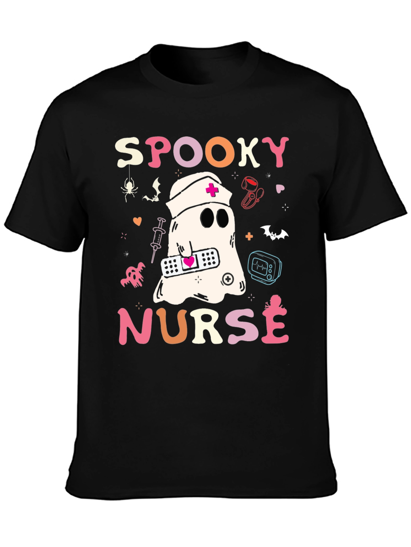 Spooky Nurse Halloween T-Shirt