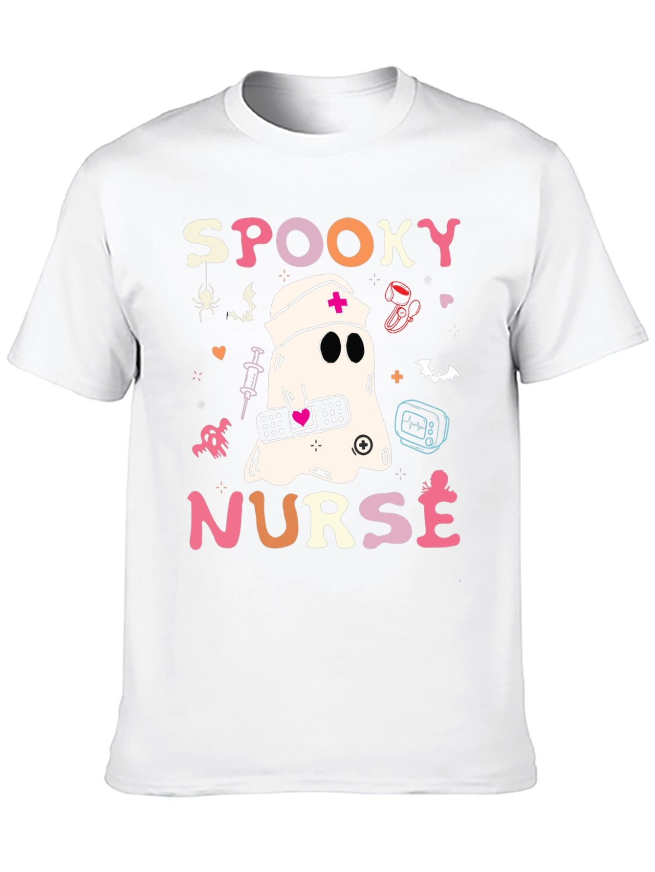 Spooky Nurse Halloween T-Shirt